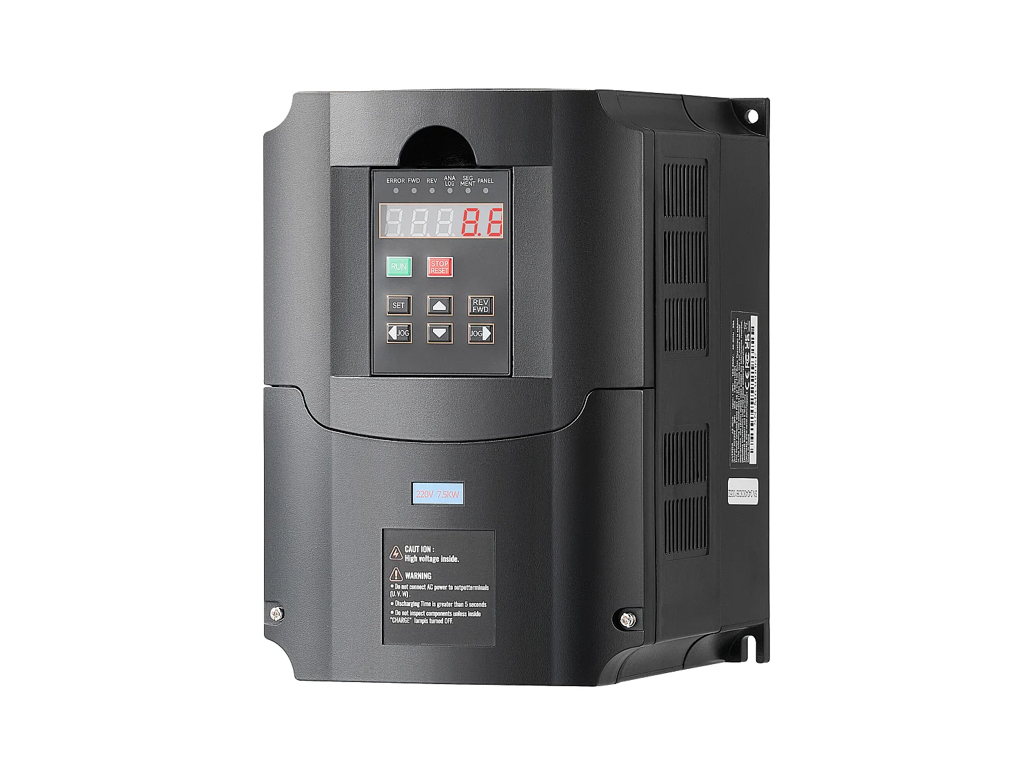 Variateur de Fréquence SucceBuy 10HP, 7,5KW, 35A 220V VFD, Entrée 1/3 Phase vers Sortie 3 Phases, 0-400Hz