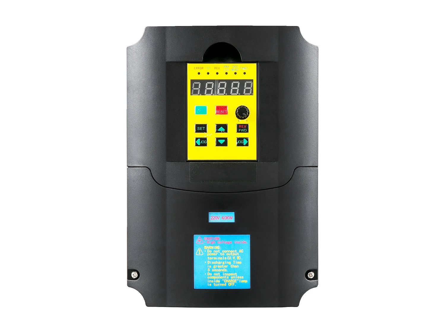 Variateur de Fréquence SucceBuy, 4 kW 220 V 5,5 HP, CNC Régulateur pour Moteur Machine Commande de Vitesse