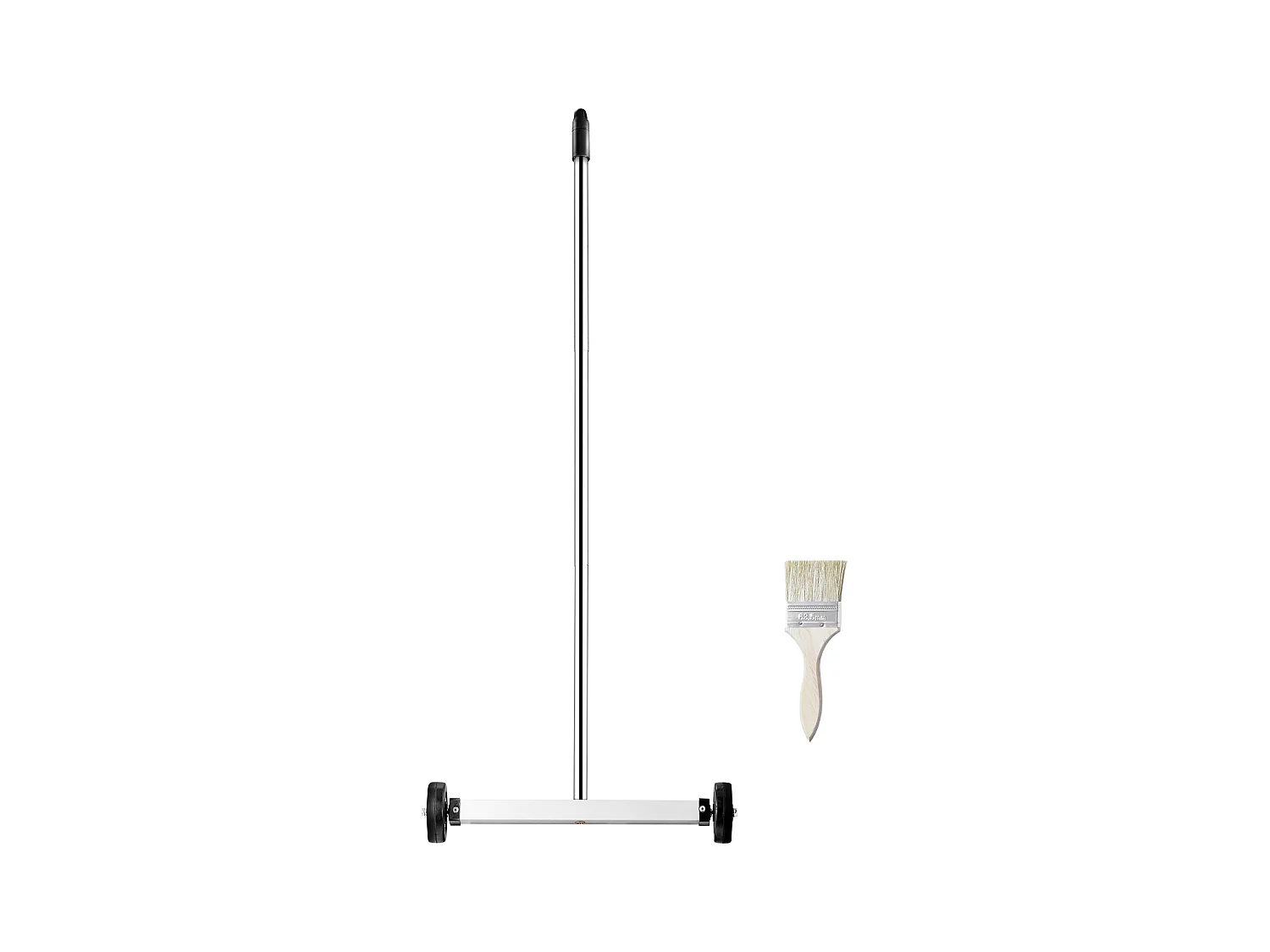 Magnetkehrmaschine, SucceBuy 38 cm Magnetkehrmaschine mit Rädern, 4 kg Kapazität, verstellbarer Griff