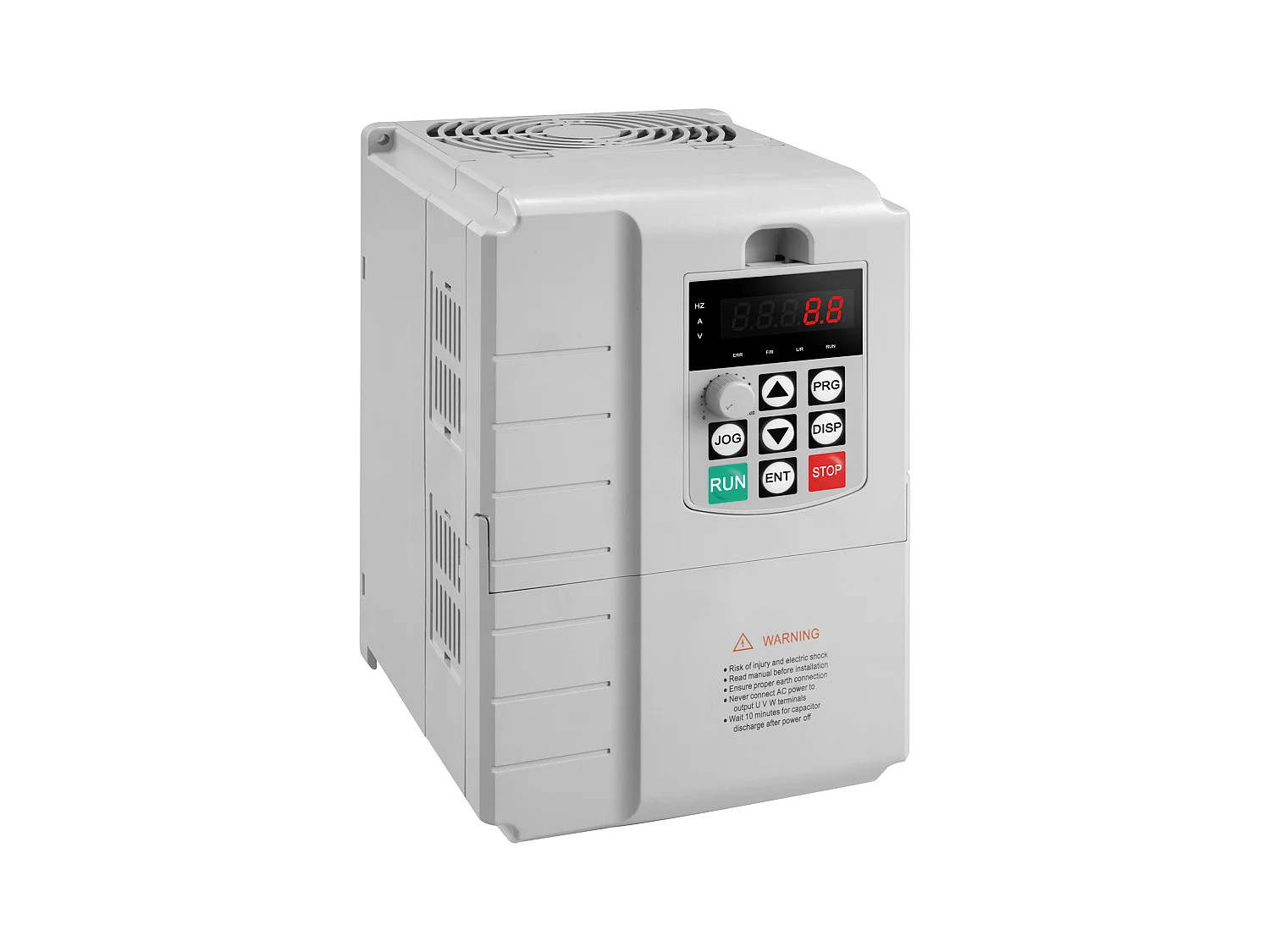 Variateur de Fréquence SucceBuy pour Contrôle de Vitesse de Moteur Triphasé VFD 7,5 kW 10 CV 34 A