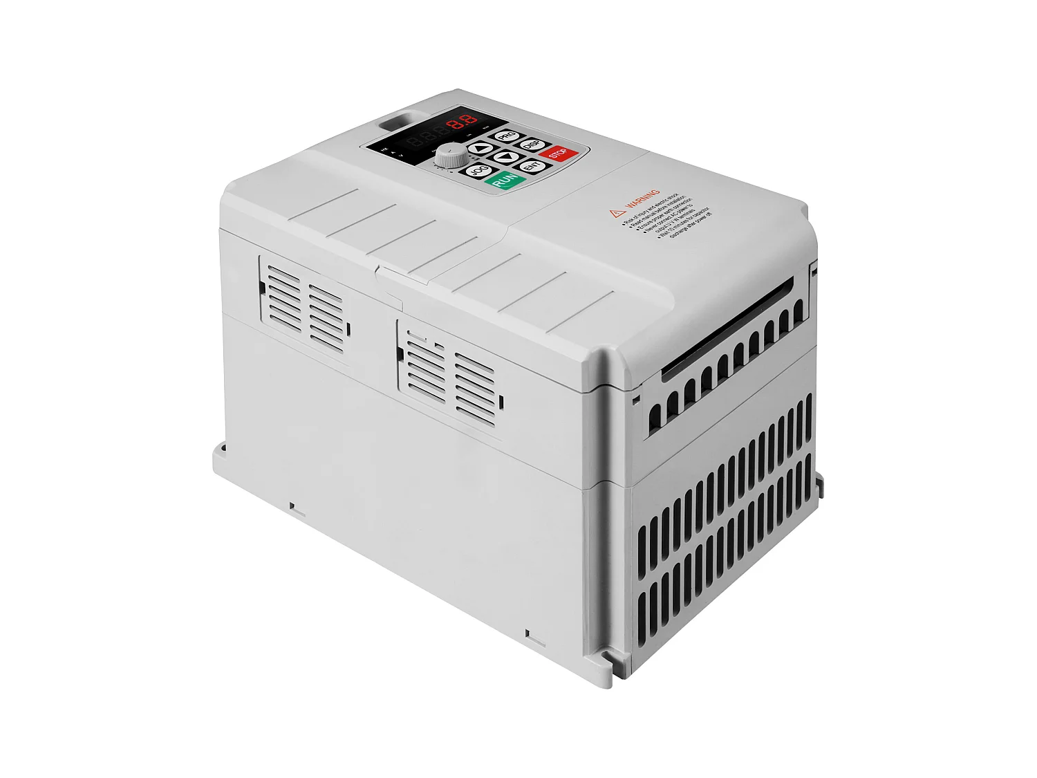 Variateur de Fréquence SucceBuy pour Contrôle de Vitesse de Moteur Triphasé VFD 7,5 kW 10 CV 34 A