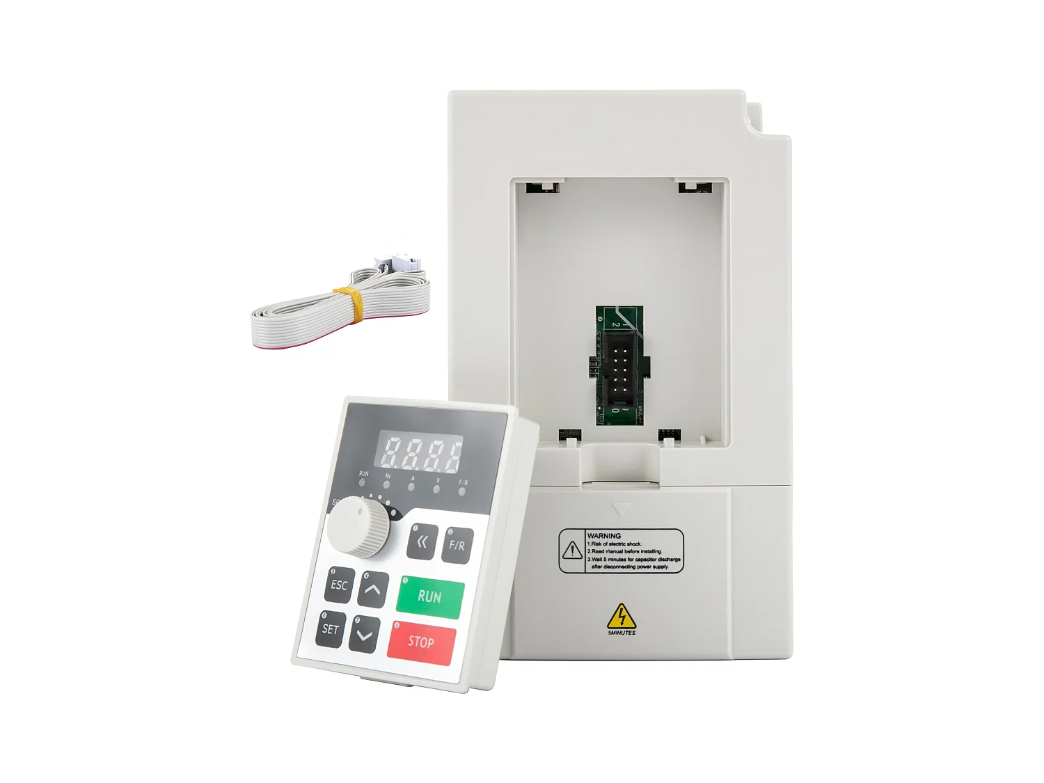 Variateur de Fréquence SucceBuy 3 kW, 4 HP Inverseur Volume d'Air Élevé, Régulateur pour Moteur Machine Contrôle de Vitesse