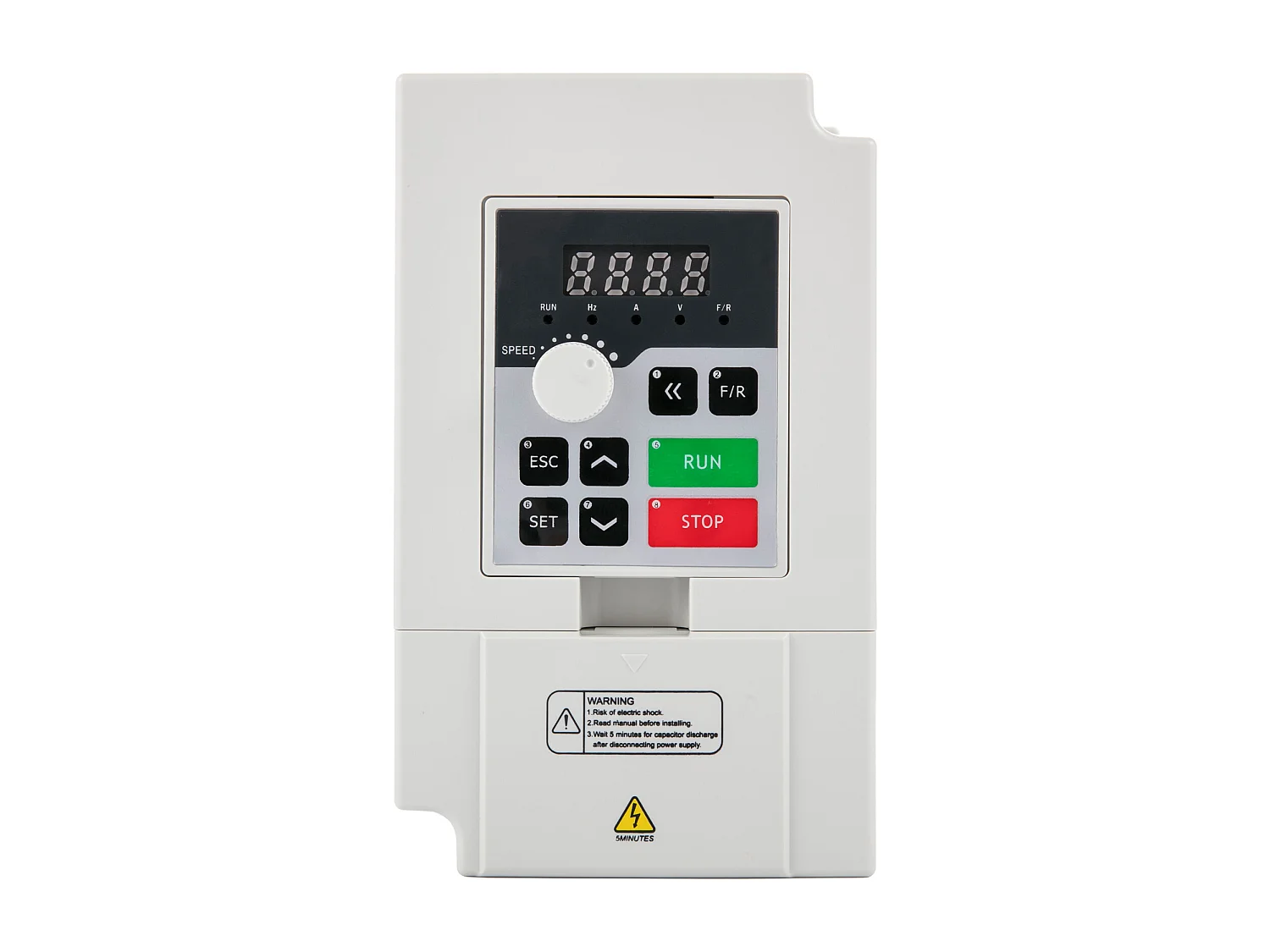 Frequentievariëtor SucceBuy 3 kW, 4 PK Omvormer Hoog Luchtvolume, Regelaar voor Motor Machine Snelheidsbesturing