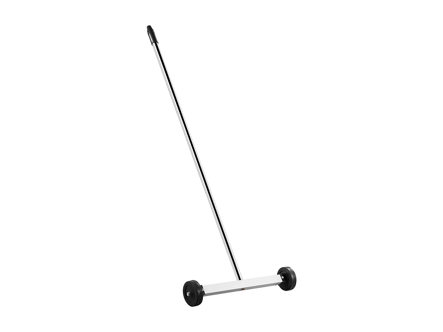 Magnetkehrmaschine, SucceBuy 38 cm Magnetbesen mit Rädern, Teleskop-Aufnahmewerkzeug