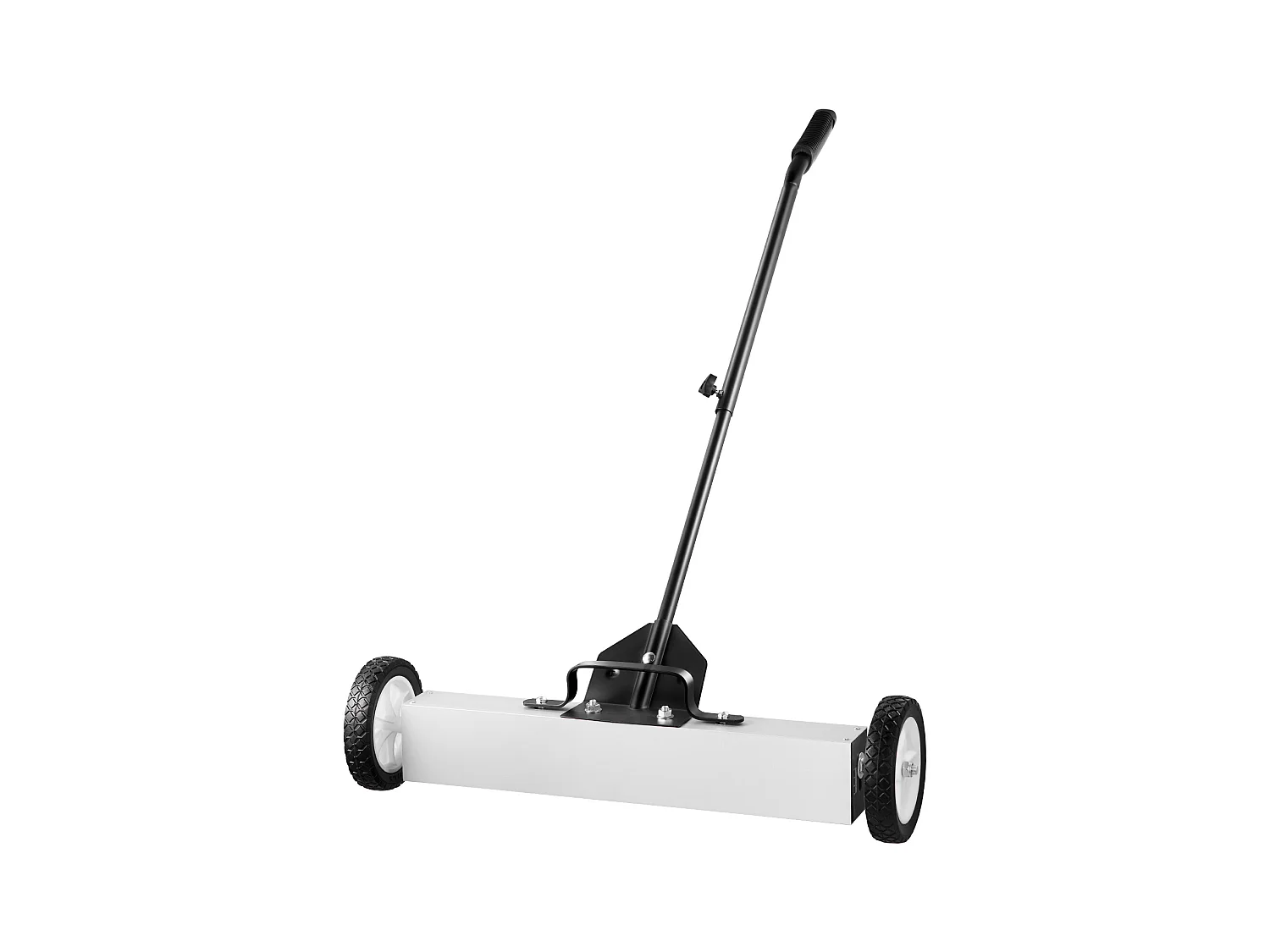 Balayeuse Magnétique, SucceBuy Balai Magnétique de 61 cm avec Roues, Outil de Ramassage Télescopique