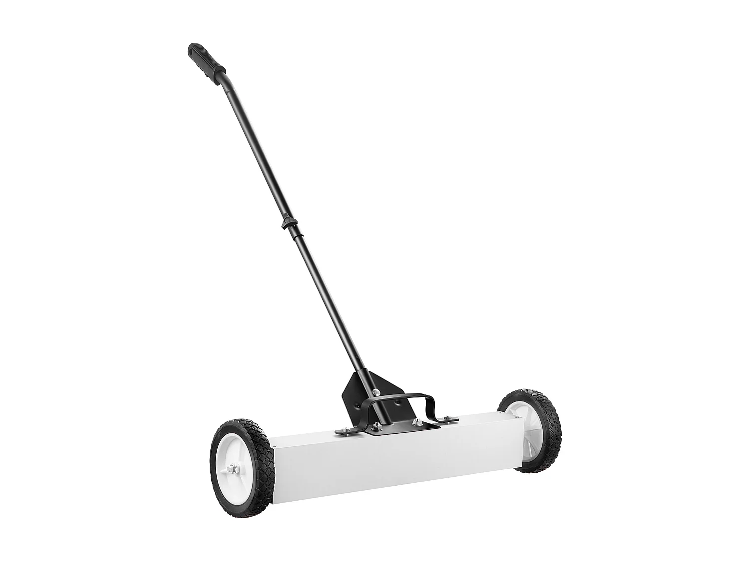 Balayeuse Magnétique, SucceBuy Balai Magnétique de 61 cm avec Roues, Outil de Ramassage Télescopique