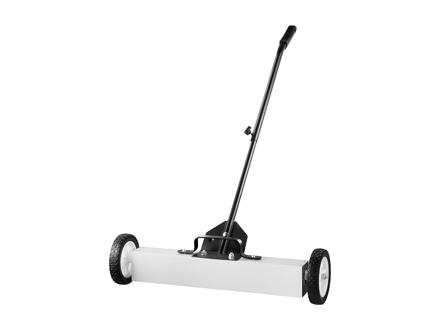 Balayeuse Magnétique, SucceBuy Balai Magnétique de 61 cm avec Roues, Outil de Ramassage Télescopique