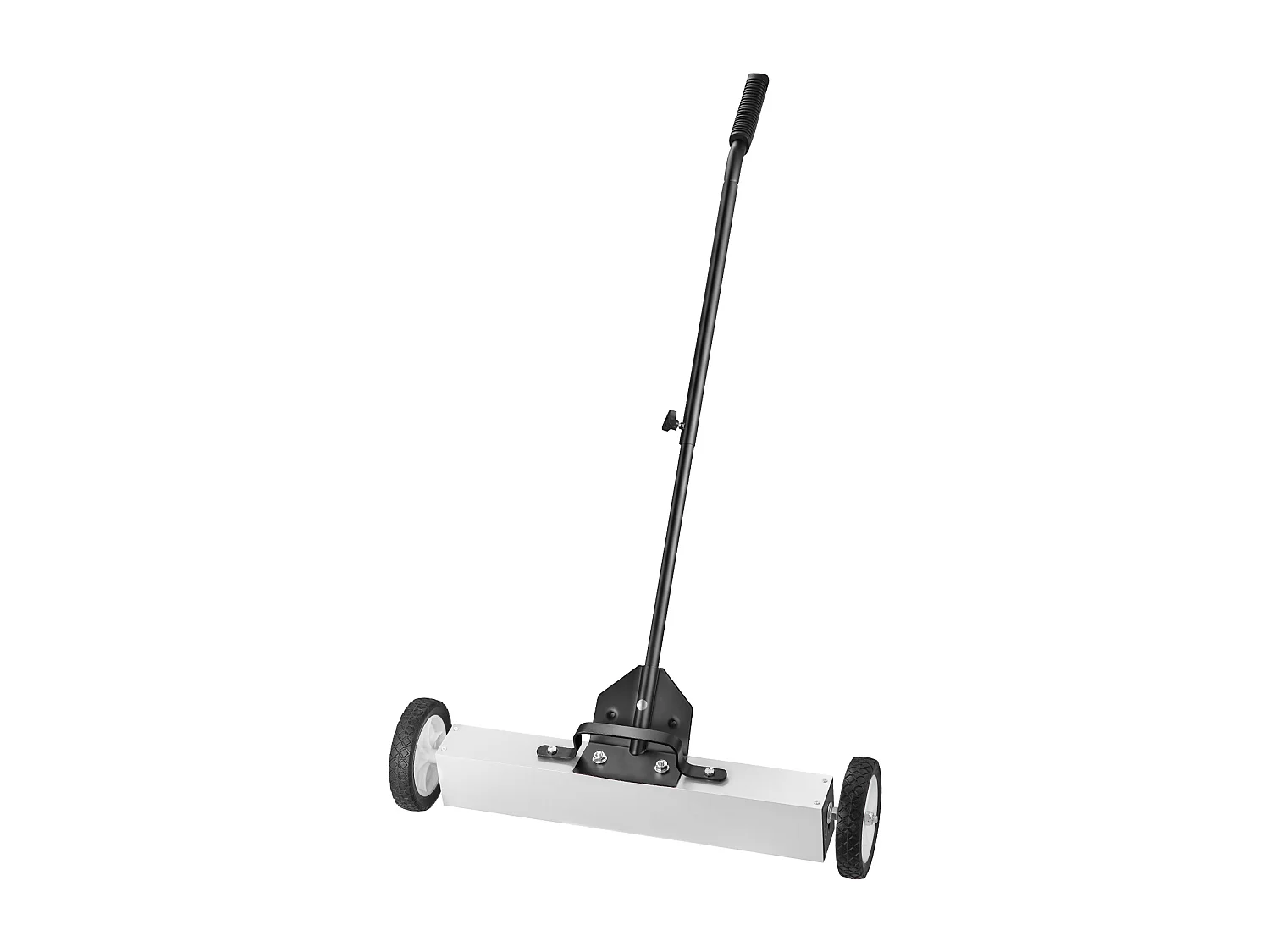 Balayeuse Magnétique, SucceBuy Balai Magnétique de 61 cm avec Roues, Outil de Ramassage Télescopique