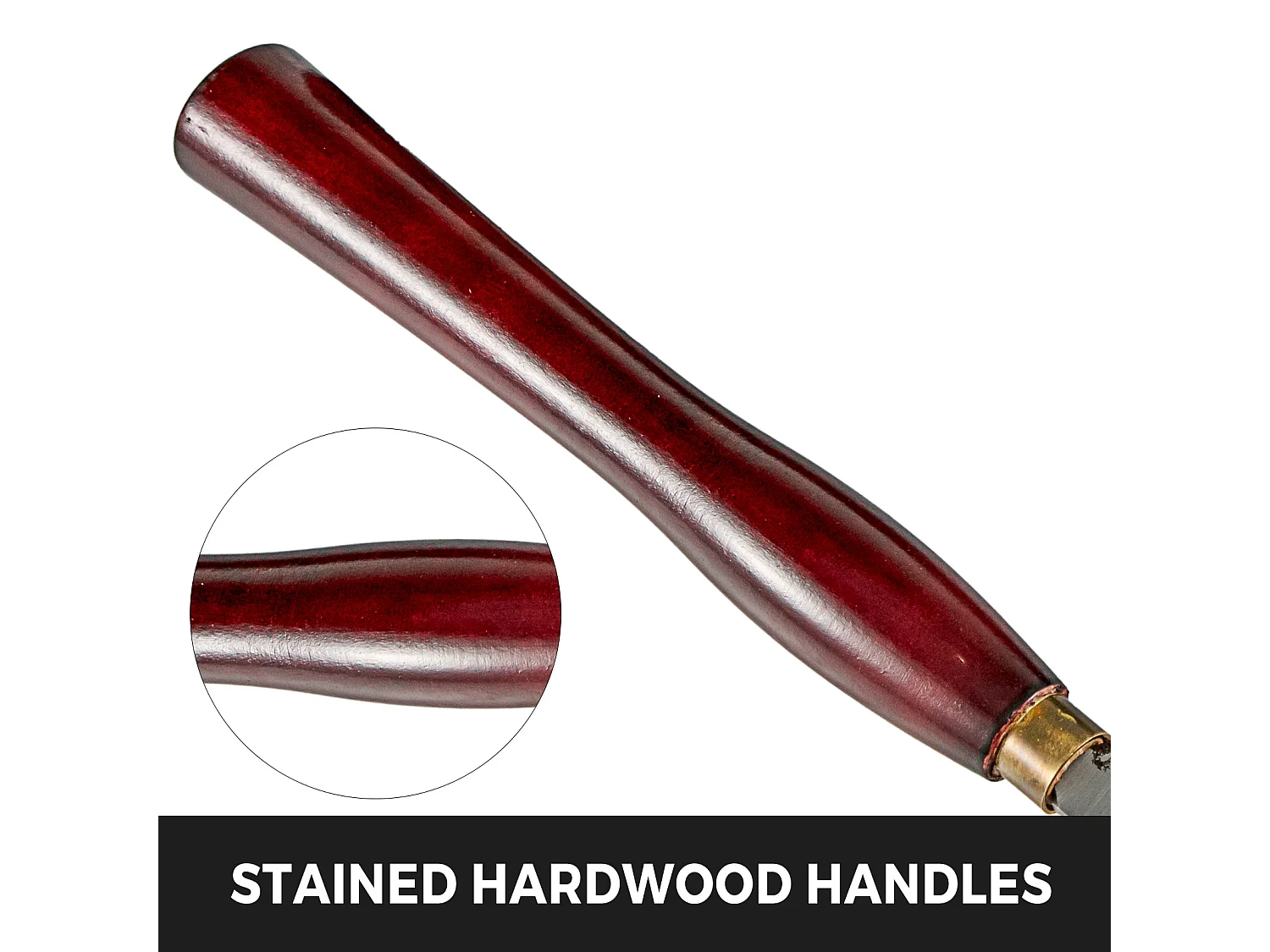 Ensembles de Ciseaux SucceBuy Wood Chisel Sets 8pcs Lathe Chisels for Wood Root Furniture (Jeu de Ciseaux à Bois)