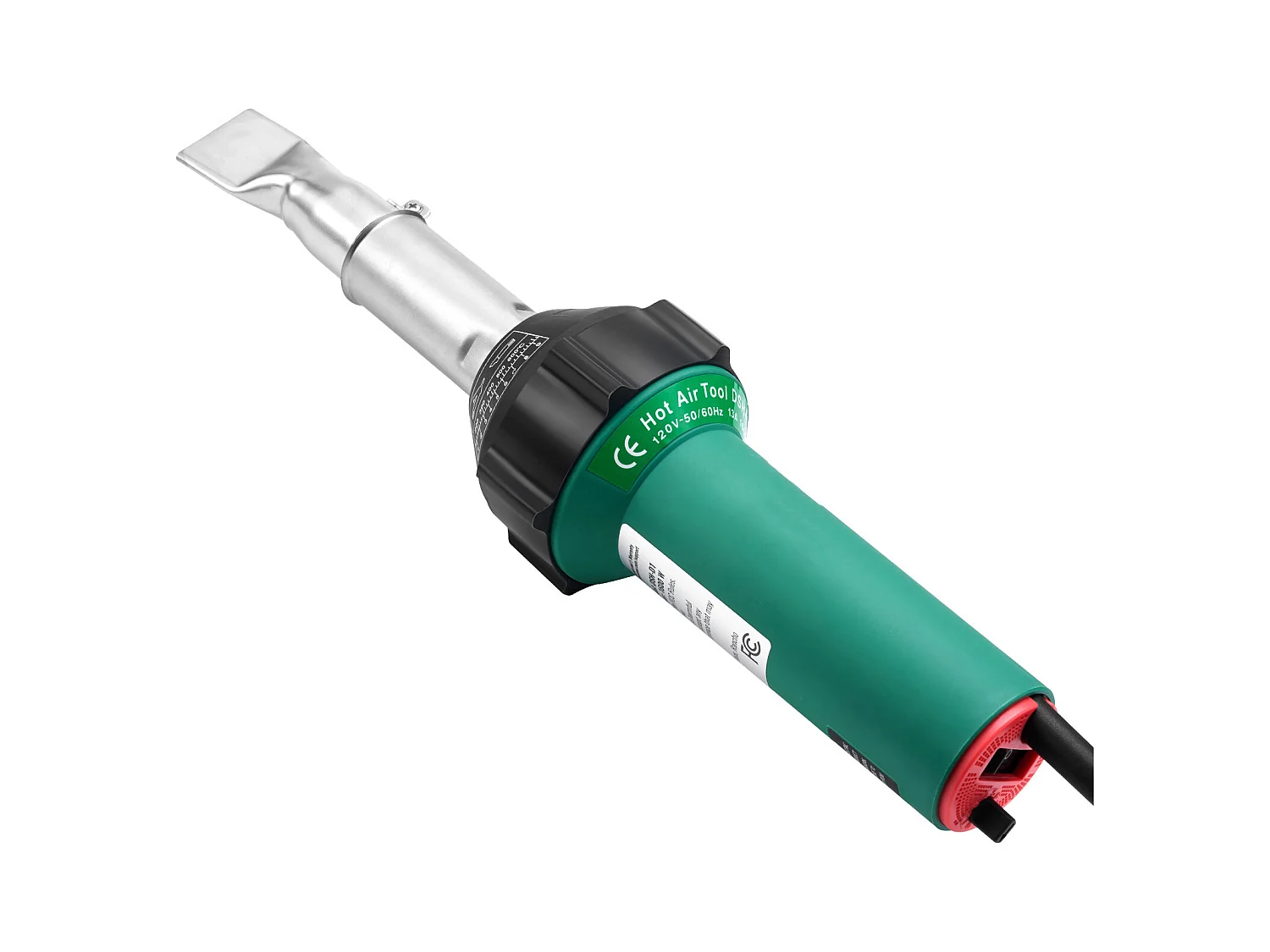 Pistola Termica SucceBuy Saldatrice ad Aria Calda per Plastica da 1600 W con 17 Accessori: Cassetta degli Attrezzi, Ugello, Rullo, Lame per PP/PE/PVC