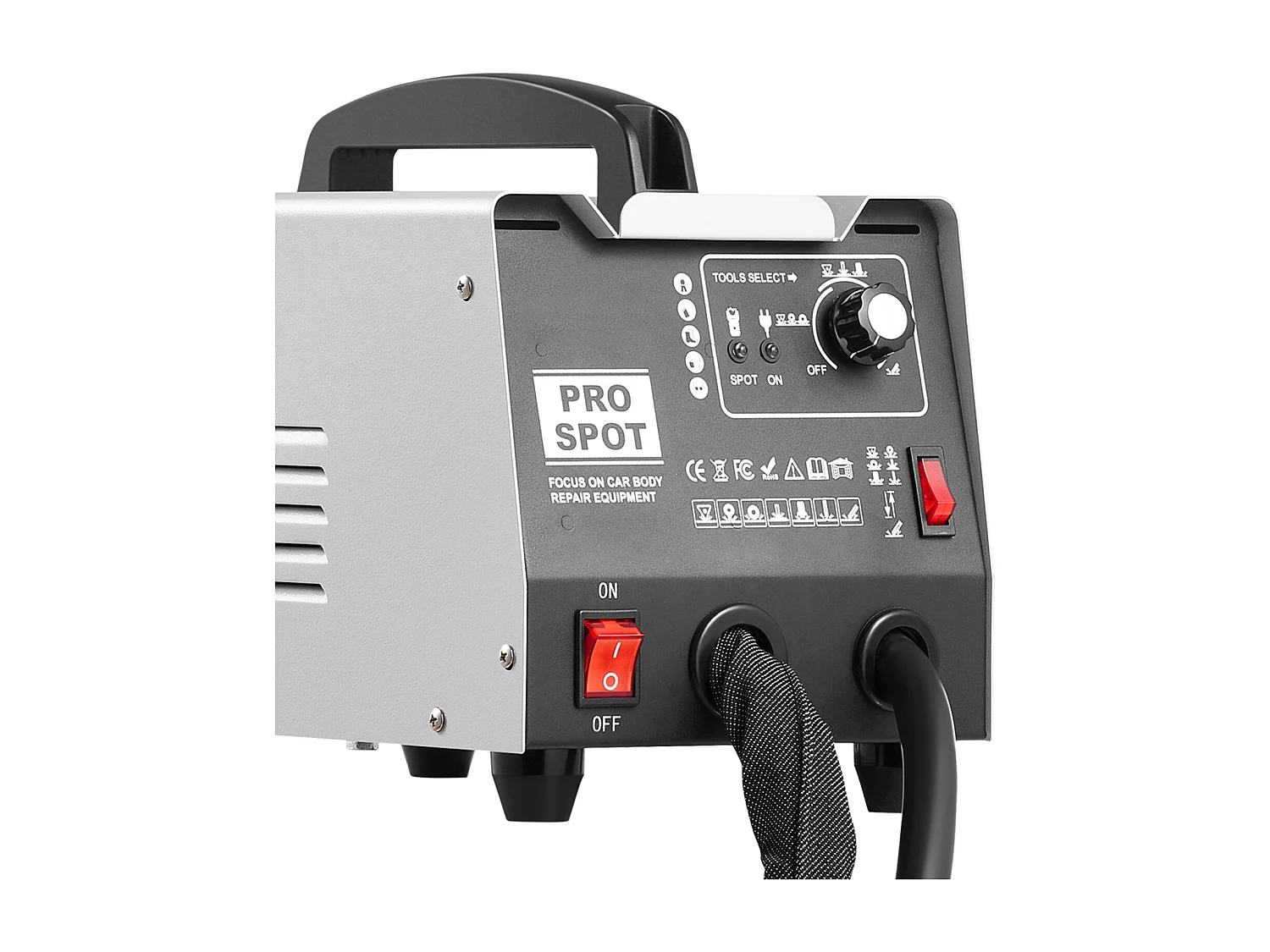 Kit de Réparation de Bosses pour Soudeuse à Goujon SucceBuy Machine d'Extraction de Bosses par Soudage par Points avec 7 Modes