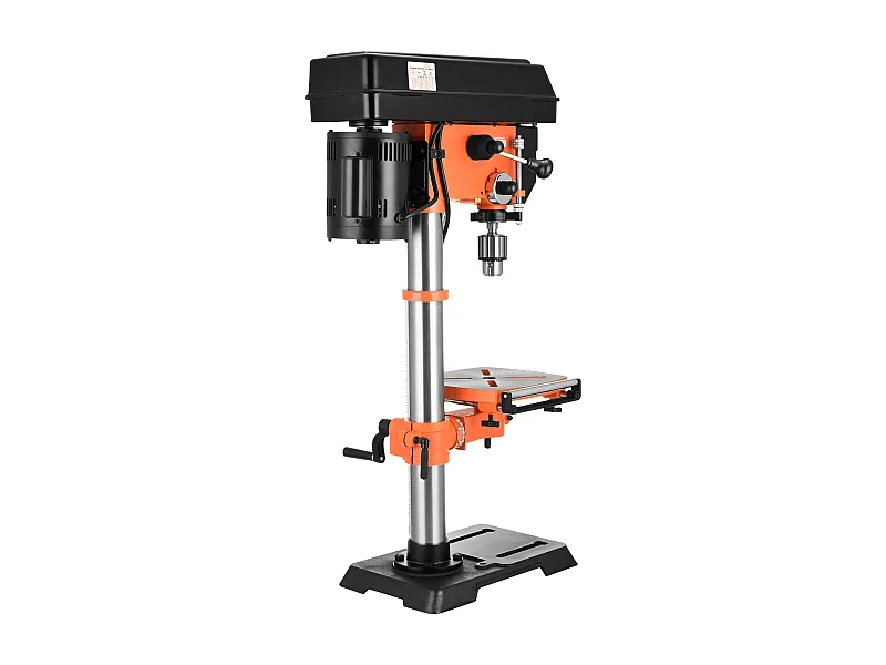Taladro de Columna para Mesa SucceBuy, 30.48 cm, 750 W, Taladro de Columna de Velocidad Variable, con Mesa de Trabajo Inclinable de 0 a 45 °