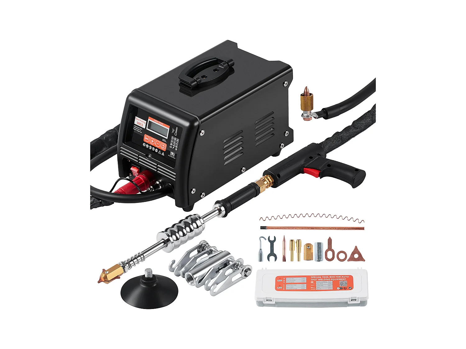 Kit De Reparación De Abolladuras Para Soldadora De Pernos SucceBuy, Soldadora Por Puntos 3 kW Con 9 Modos