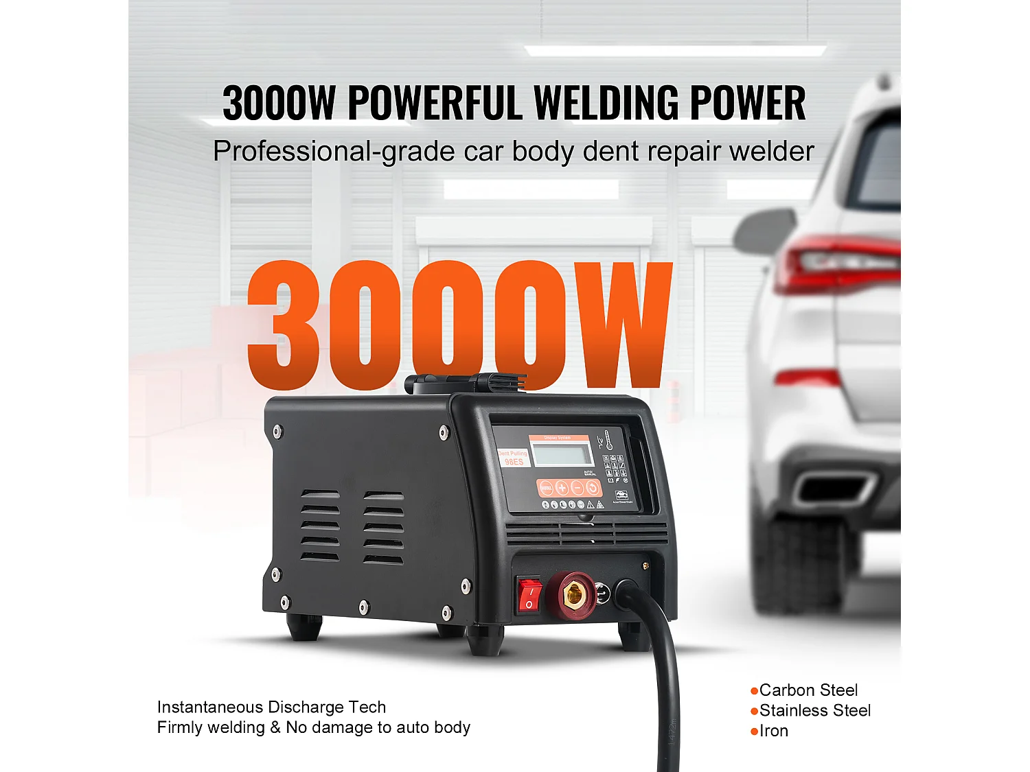 Kit De Reparación De Abolladuras Para Soldadora De Pernos SucceBuy, Soldadora Por Puntos 3 kW Con 9 Modos