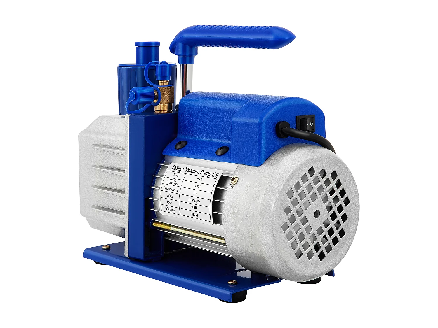 Bomba De Vacío Aire Acondicionado SucceBuy, Kit De Cámara De Vacío 5 Gal 5 CFM 1/3 HP De Una Etapa