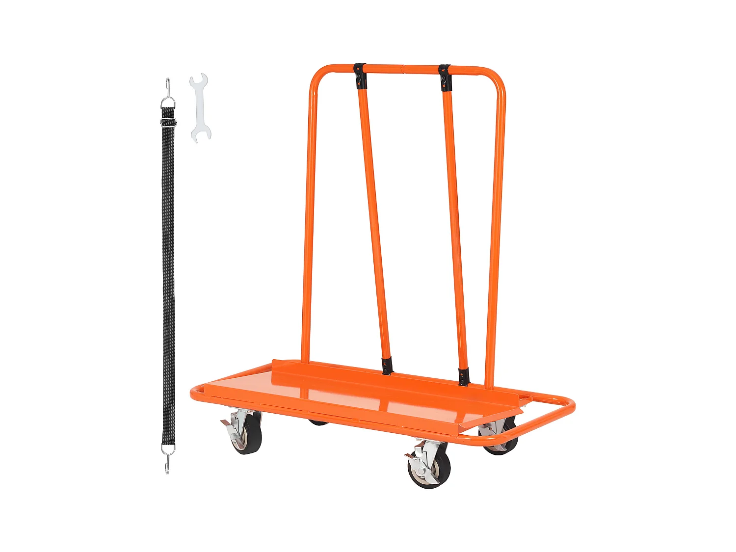 Streitwagen SucceBuy Trockenbauwagen, 1360.77 kg, Plattenwagen, zum Transportieren von Gipskartonplatten und Platten