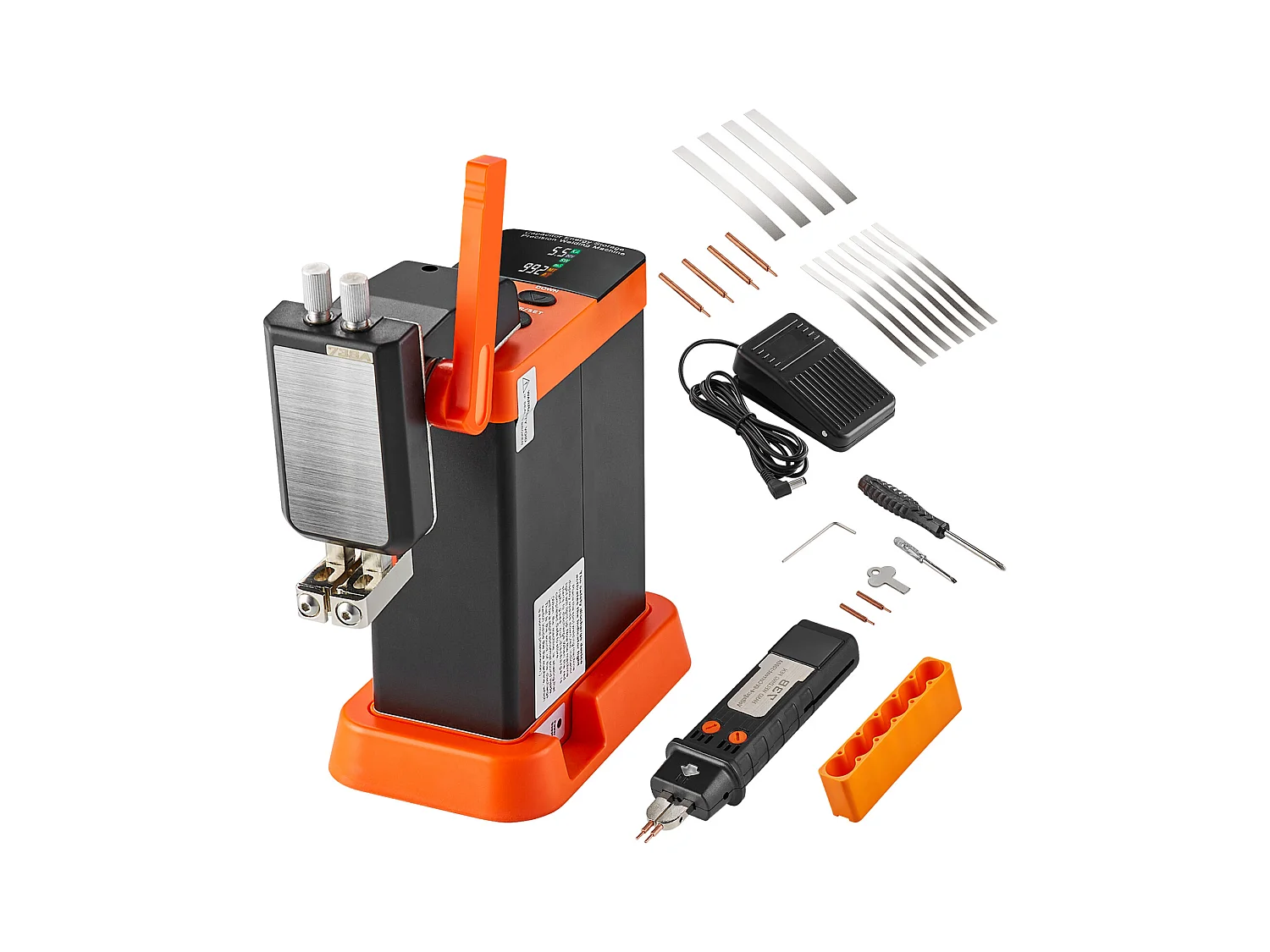 Soudeuse par Points à Batterie SucceBuy 14,5 kW 801D, 2 Modes, 0,1 à 0,3 mm de Nickel Pur