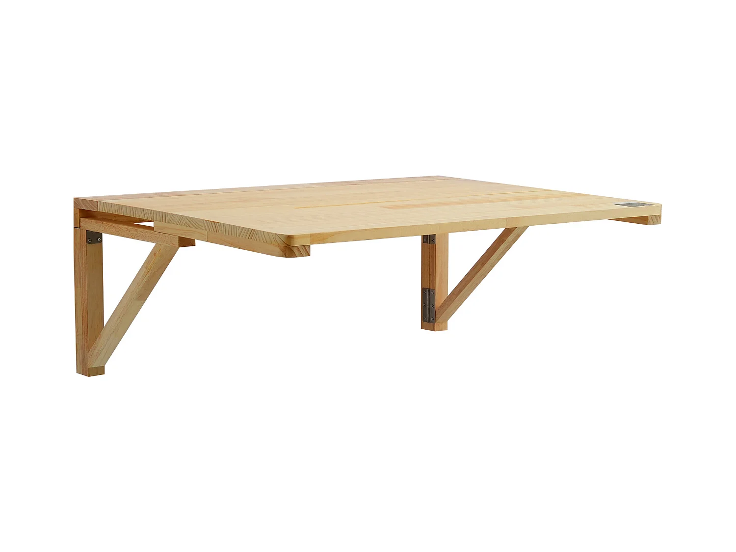 Table Pliante Murale SucceBuy, Bureau Flottant pour Ordinateur Portable, 800 x 600 mm, Bureau à Domicile