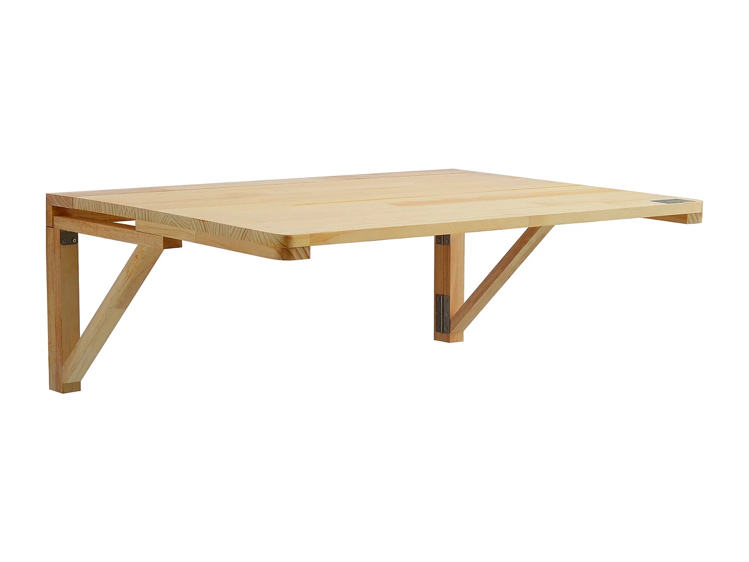 Table Pliante Murale SucceBuy, Bureau Flottant pour Ordinateur Portable, 800 x 600 mm, Bureau à Domicile