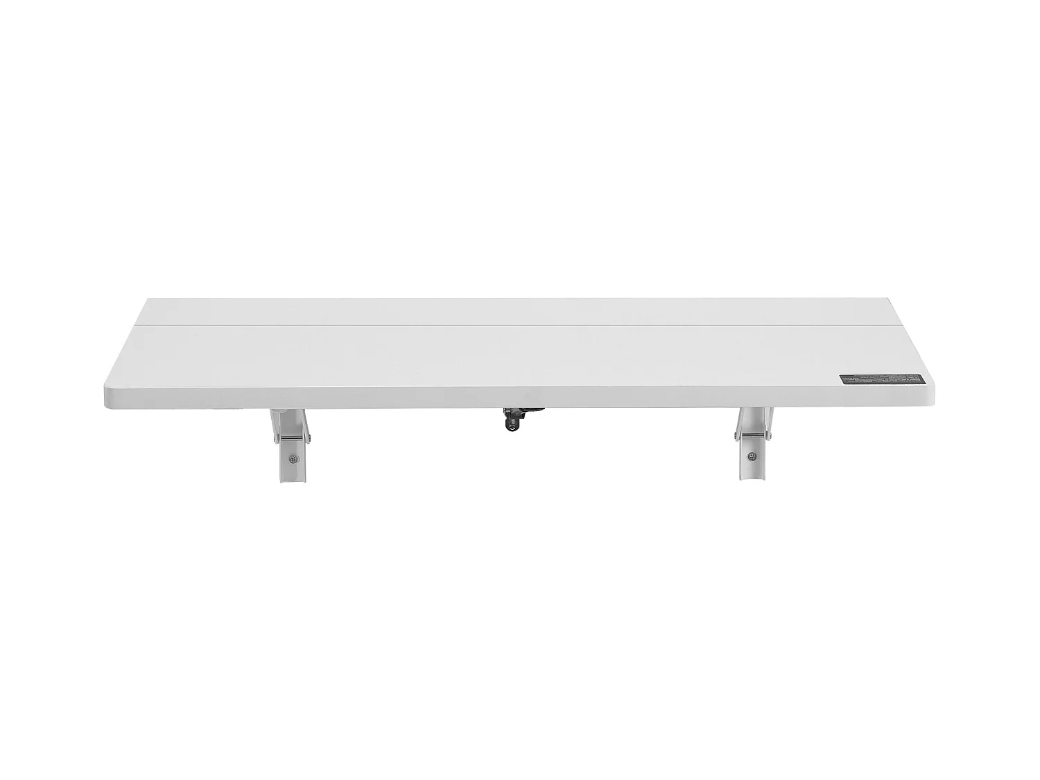 Tavolo Pieghevole a Parete SucceBuy, Scrivania per Laptop, 800 x 600 mm per Ufficio, Bianco
