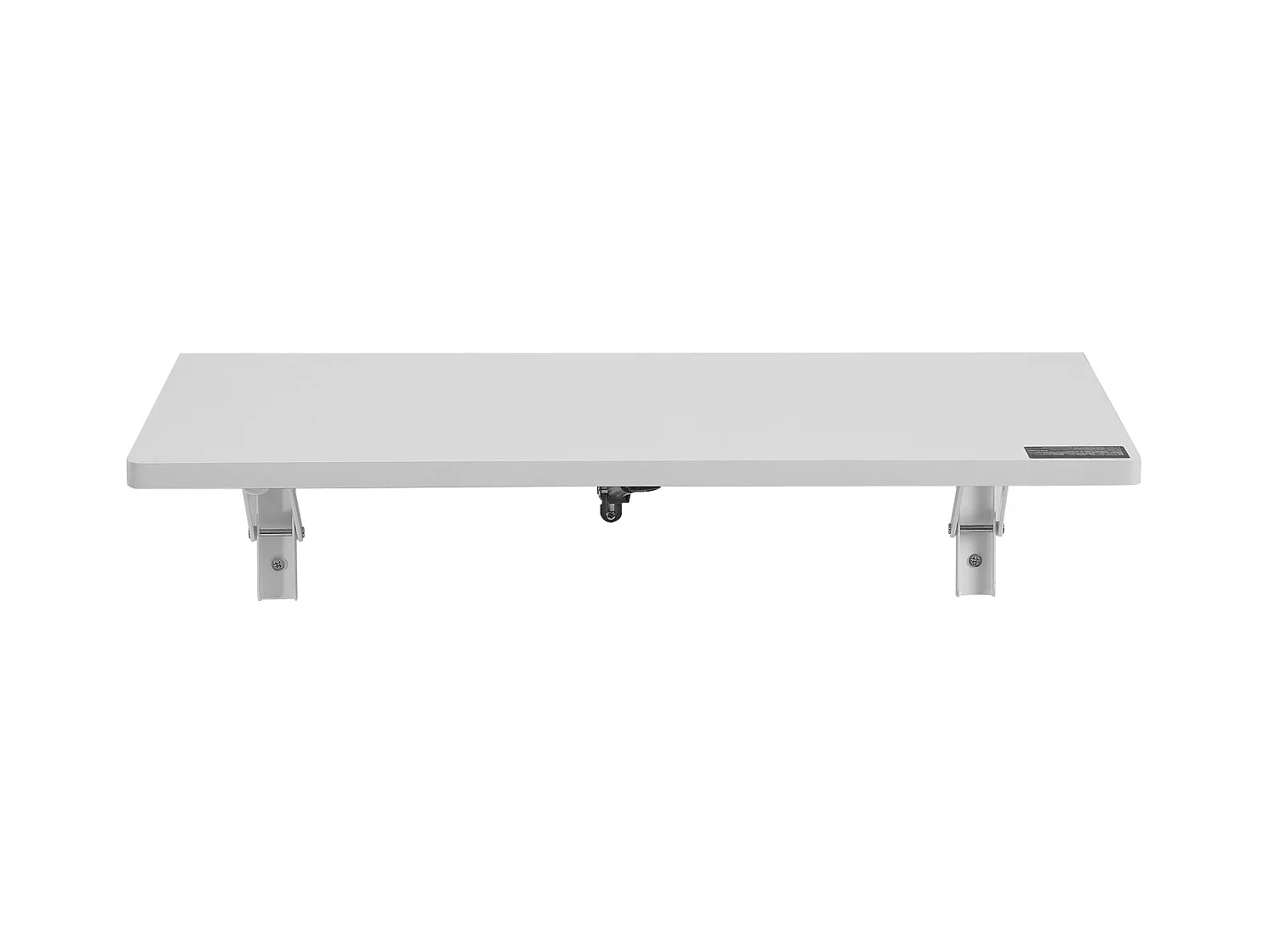 Składany Stolik do Montażu na Ścianie SucceBuy, 600 x 400mm, Pływające Biurko na Laptopa do Domowego Biura,Biały