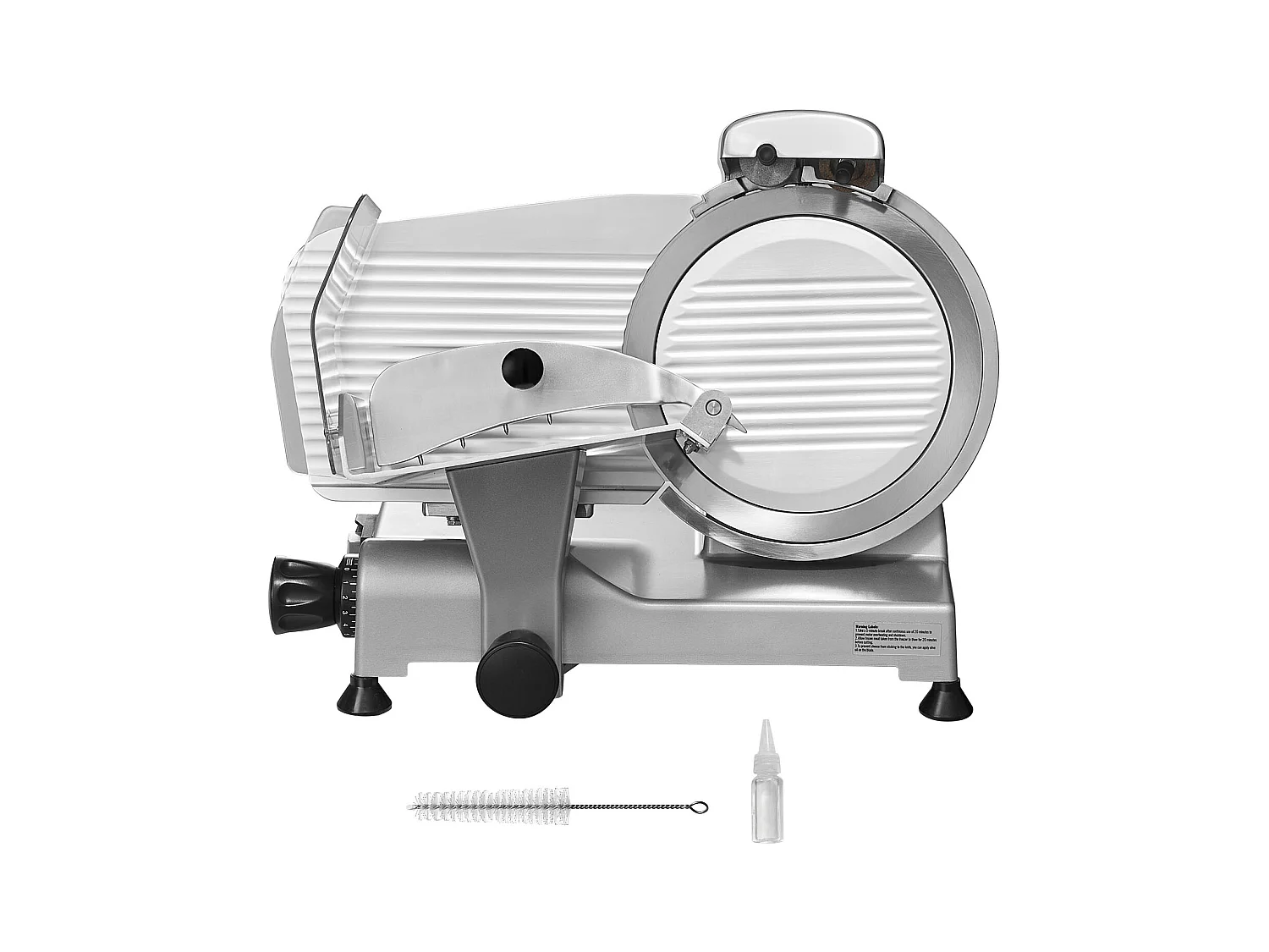 Trancheuse à Viande Électrique SucceBuy 340 W avec Lame SUS420 de 25.4 CM