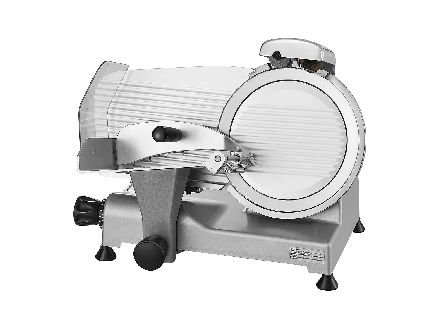 Trancheuse à Viande Électrique SucceBuy 340 W avec Lame SUS420 de 25.4 CM