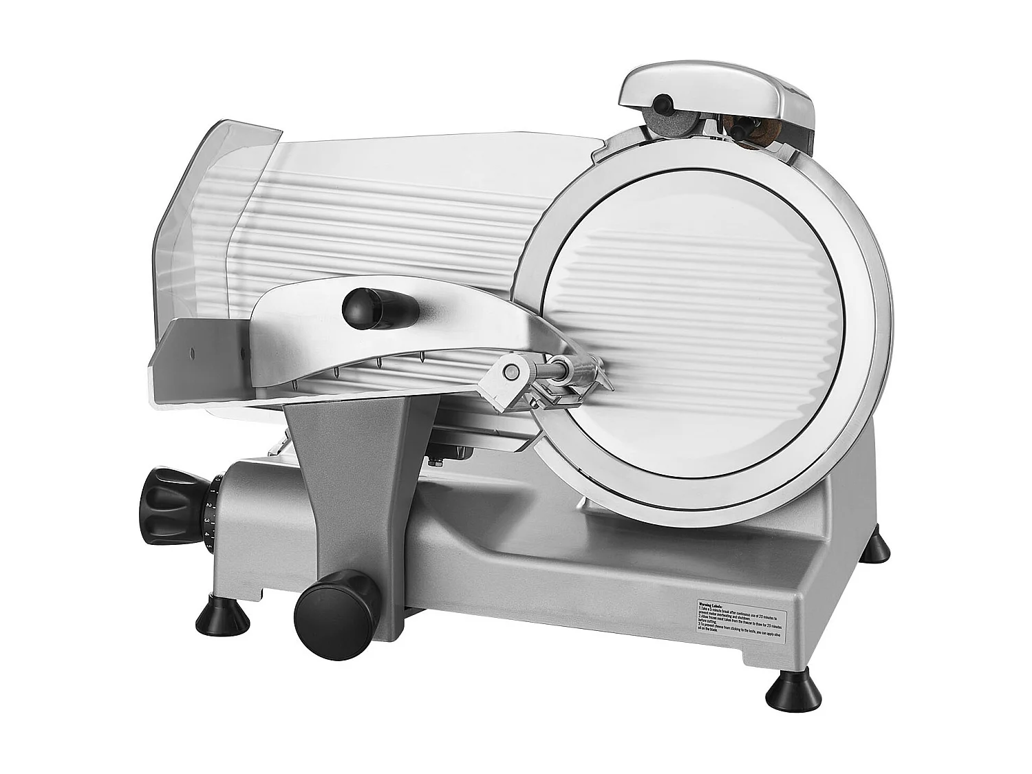 Trancheuse à Viande Électrique SucceBuy 340 W avec Lame SUS420 de 25.4 CM