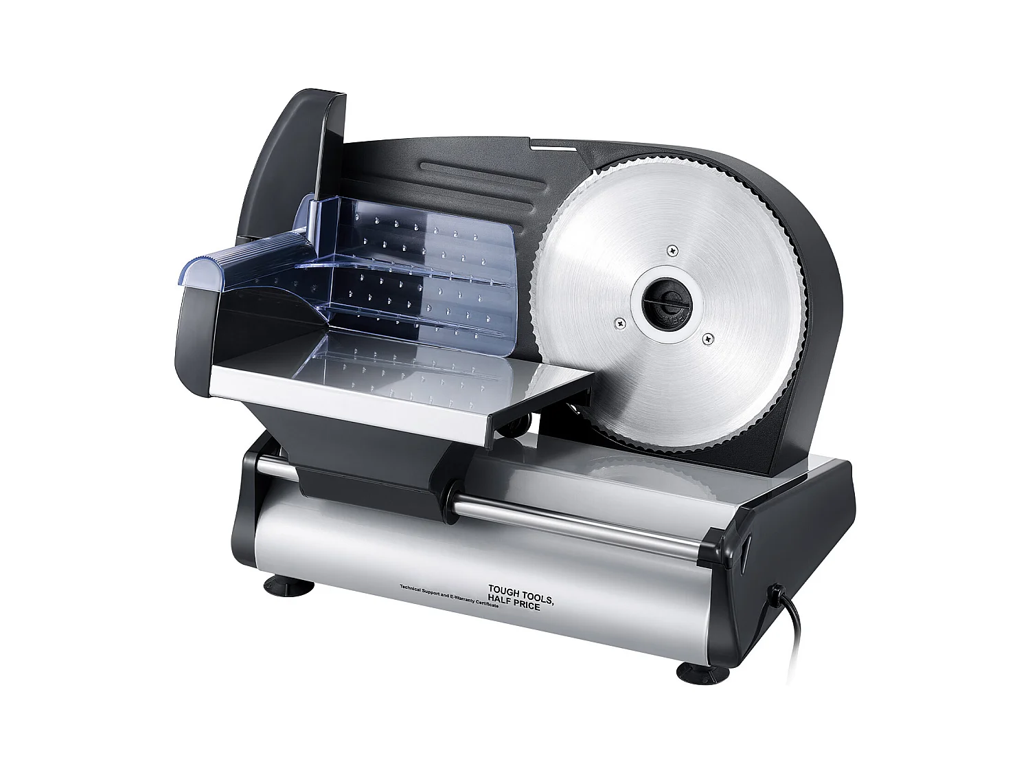 Trancheuse à Viande Électrique SucceBuy 180 W 19.05CM pour Usage Domestique