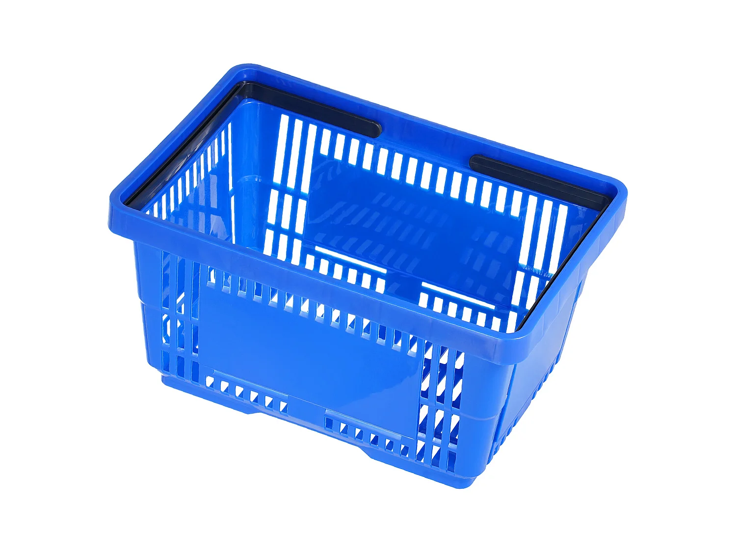 Paniers à Provisions SucceBuy 12 Pièces 24 L avec Support, Bleu