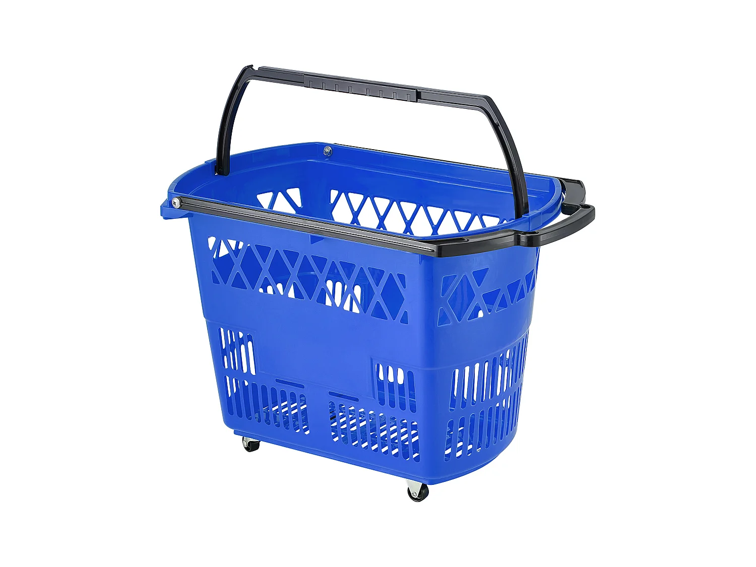 Paniers à provisions SucceBuy sur Roulettes 6 Pièces 39 L