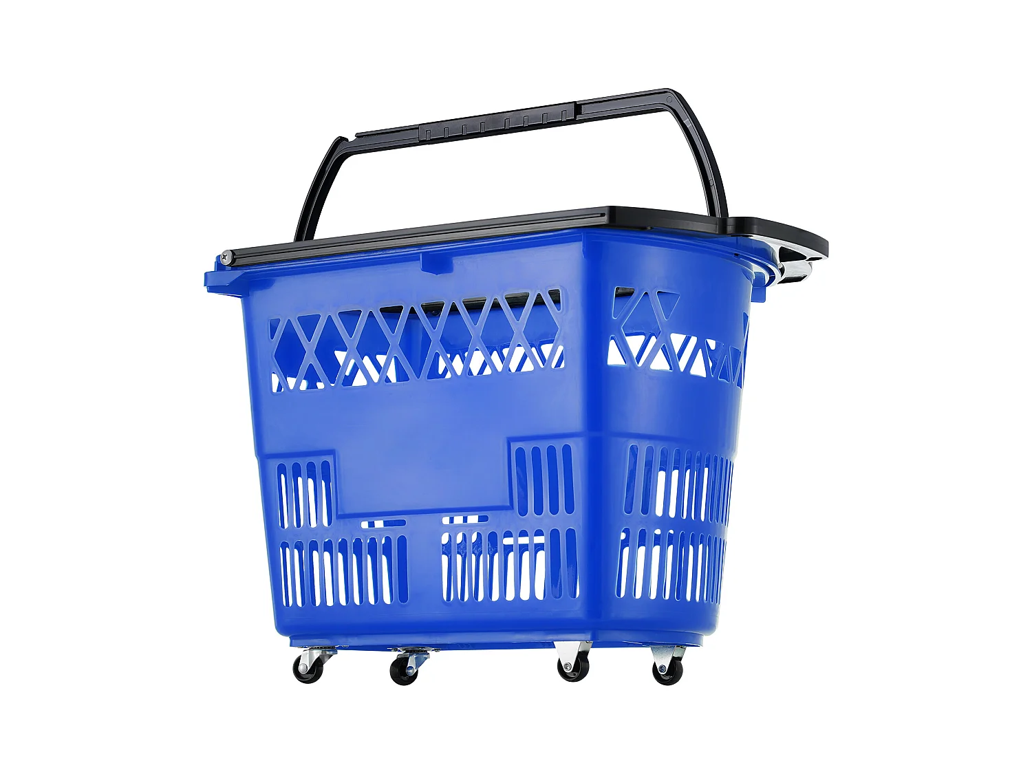 Paniers à provisions SucceBuy sur Roulettes 6 Pièces 39 L