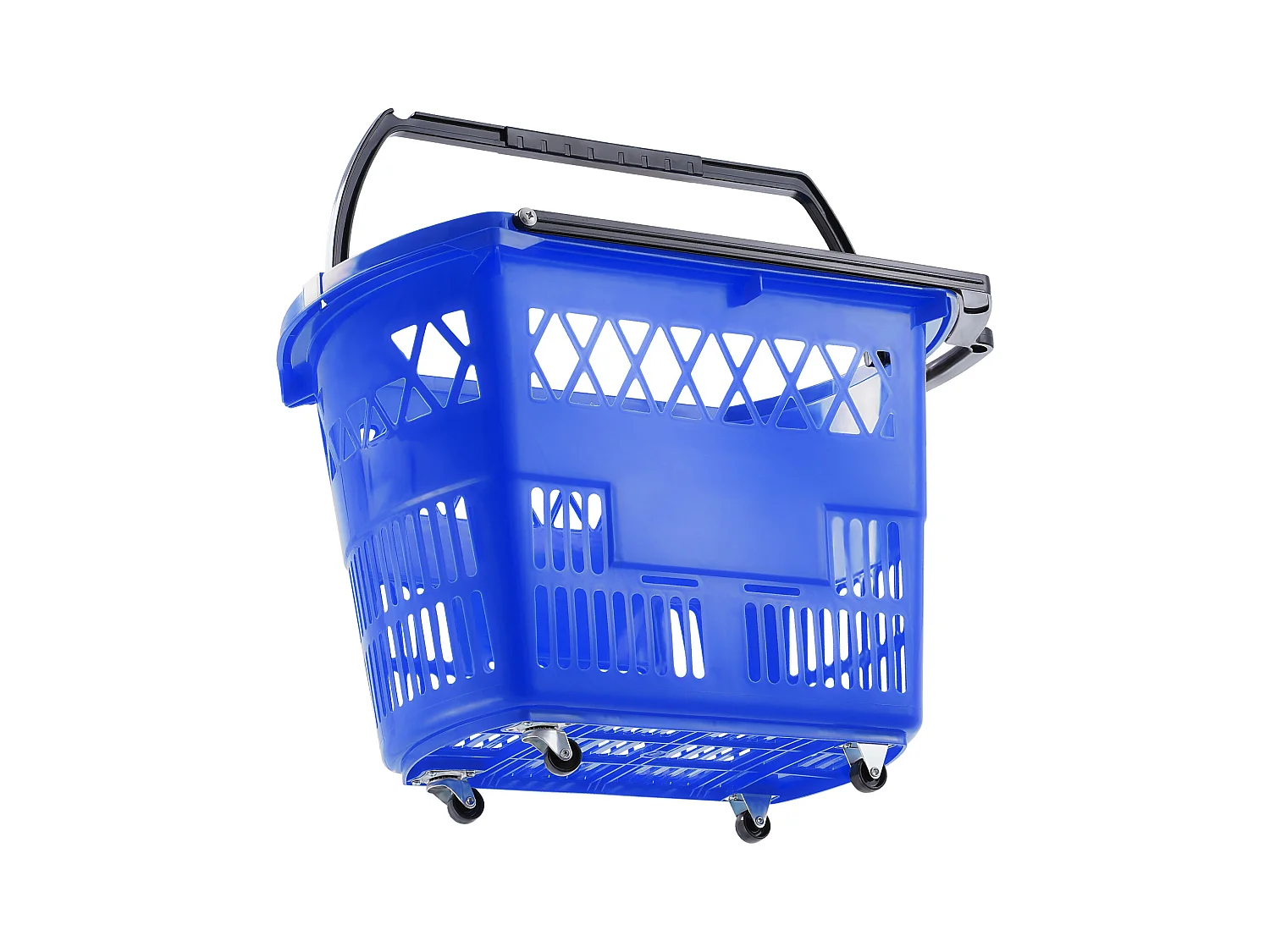 Paniers à provisions SucceBuy sur Roulettes 6 Pièces 39 L