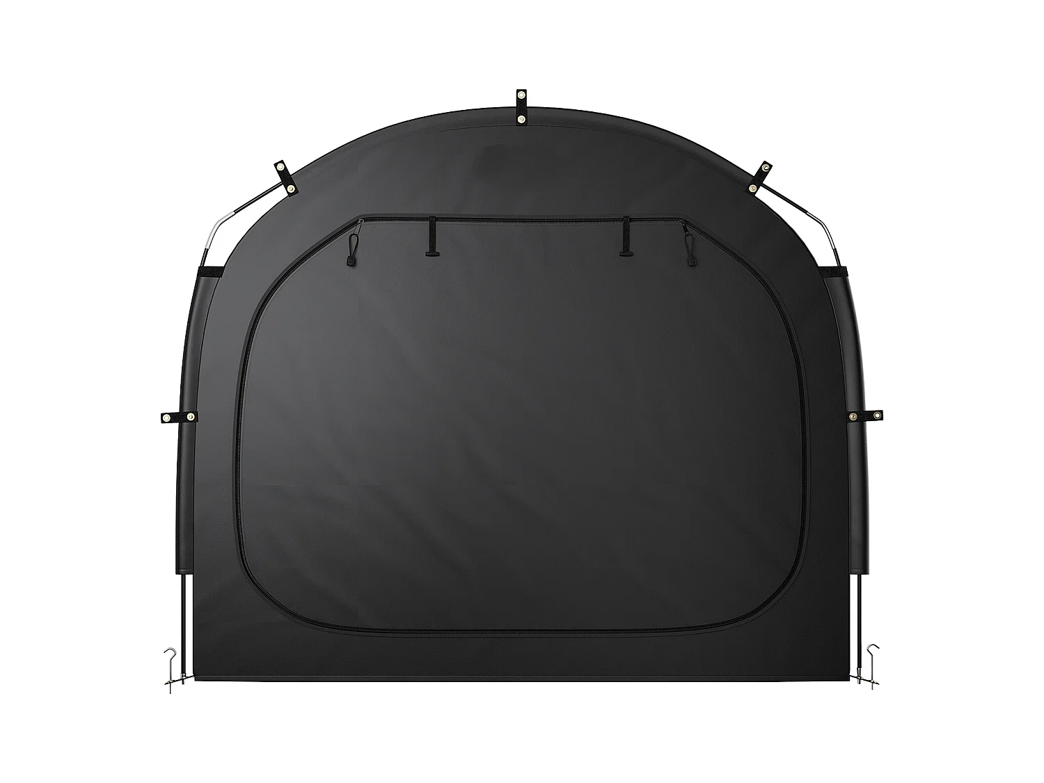 Abri à Vélo Tente de Rangement Extérieure SucceBuy, Abri à Vélo pour 4-5 Vélos, Double Fermeture Éclair, Tissu Oxford, pour Extérieur