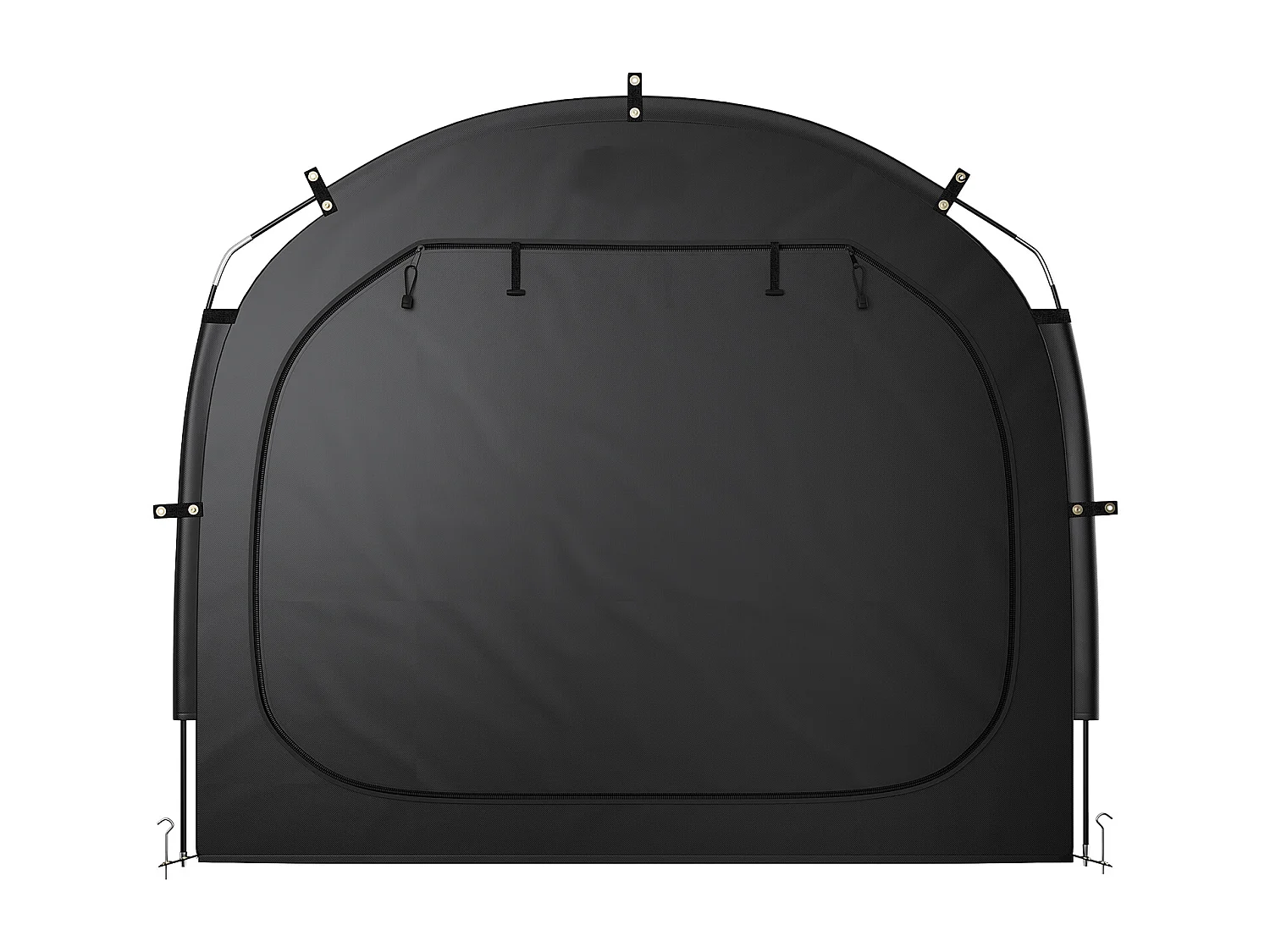 Abri à Vélo Tente de Rangement Extérieure SucceBuy, Abri à Vélo pour 4-5 Vélos, Double Fermeture Éclair, Tissu Oxford, pour Extérieur