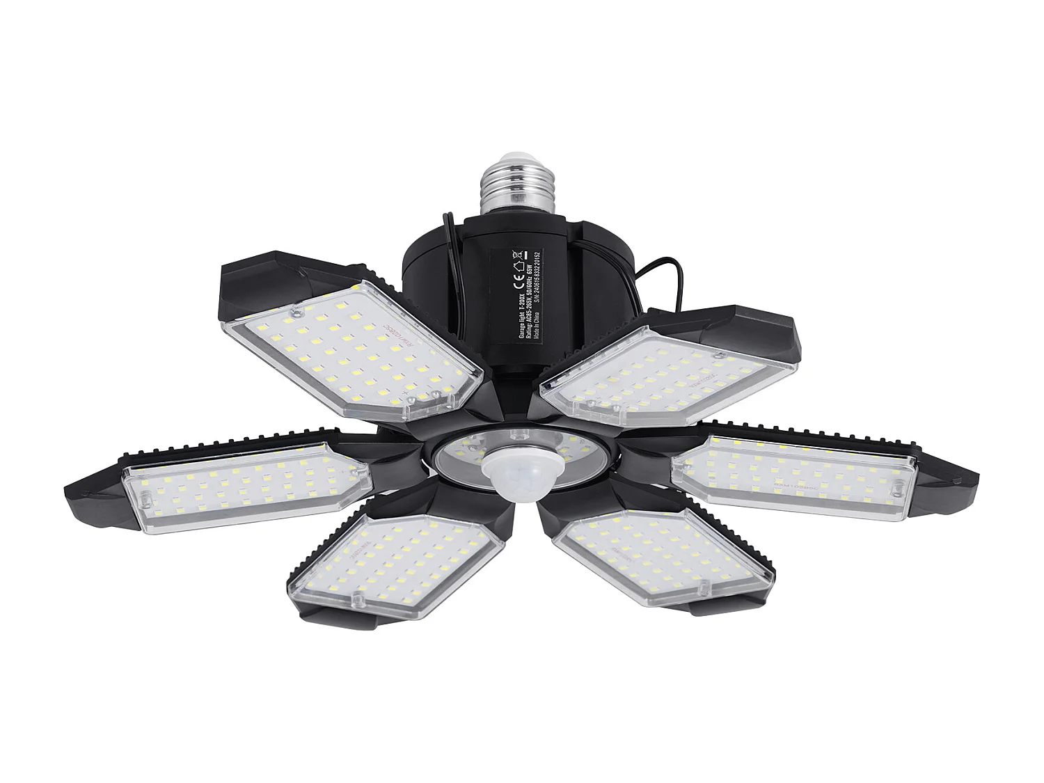 Garageverlichting SucceBuy LED Set van 2 15.000 lm met Verborgen Bewegingsdetector