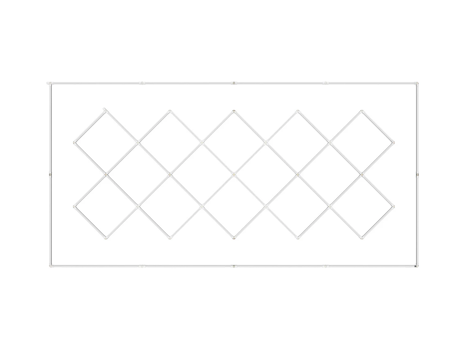 Lampe de Garage SucceBuy à LED 88 000 lm DIY Bright 14 Plafonnier Carré pour Voiture