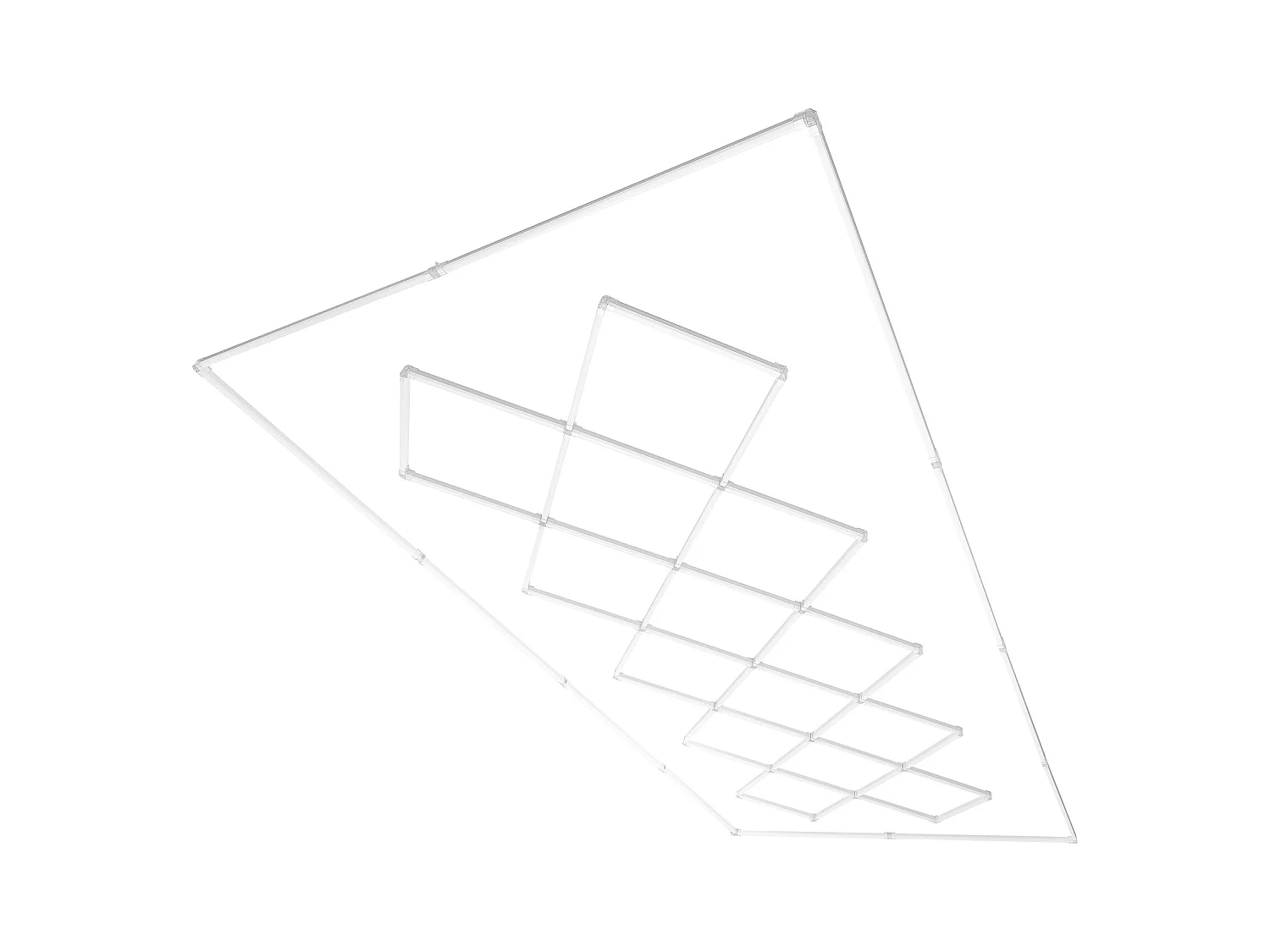 Lampe de Garage SucceBuy à LED 88 000 lm DIY Bright 14 Plafonnier Carré pour Voiture