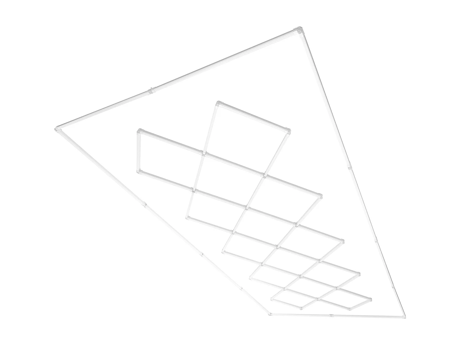 Lampe de Garage SucceBuy à LED 88 000 lm DIY Bright 14 Plafonnier Carré pour Voiture