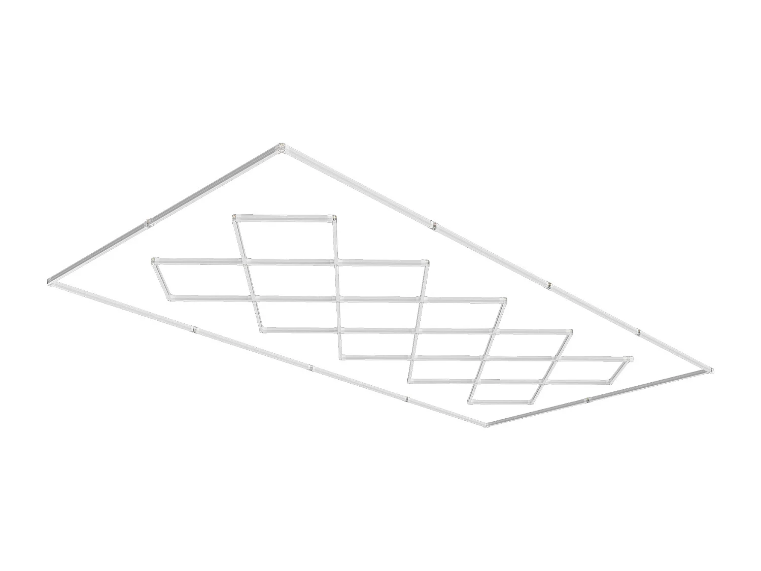 Lampe de Garage SucceBuy à LED 88 000 lm DIY Bright 14 Plafonnier Carré pour Voiture