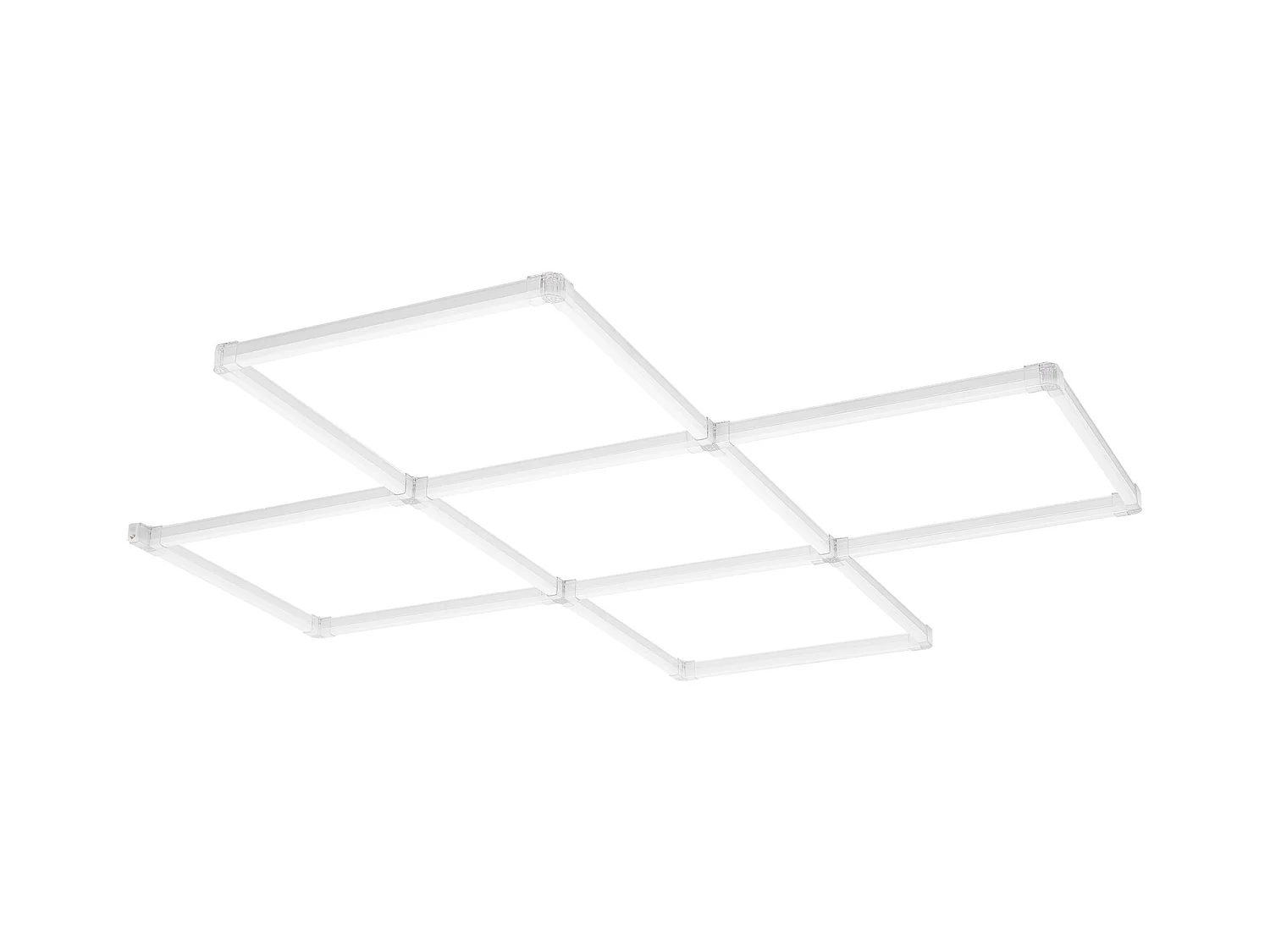 Garagenlampen SucceBuy Quadratisch LED 22.000 lm 5 Gitter für Auto-Detailbeleuchtung