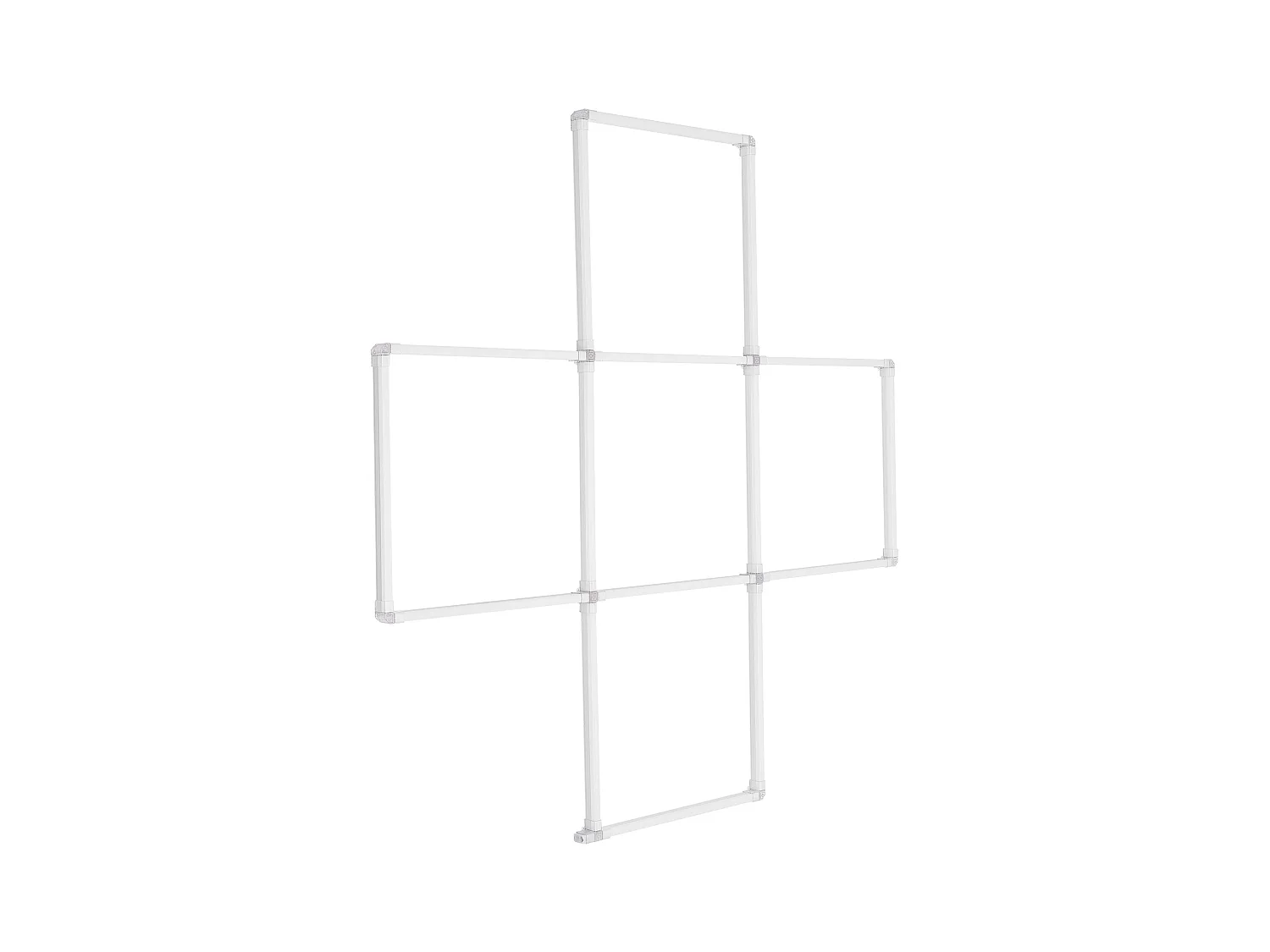 Garagenlampen SucceBuy Quadratisch LED 22.000 lm 5 Gitter für Auto-Detailbeleuchtung