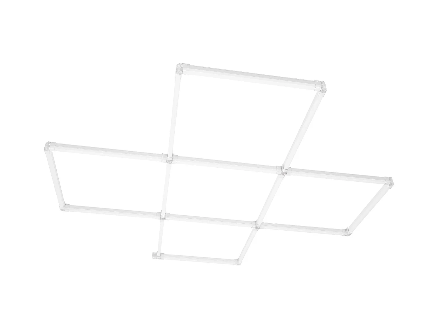 Garagenlampen SucceBuy Quadratisch LED 22.000 lm 5 Gitter für Auto-Detailbeleuchtung