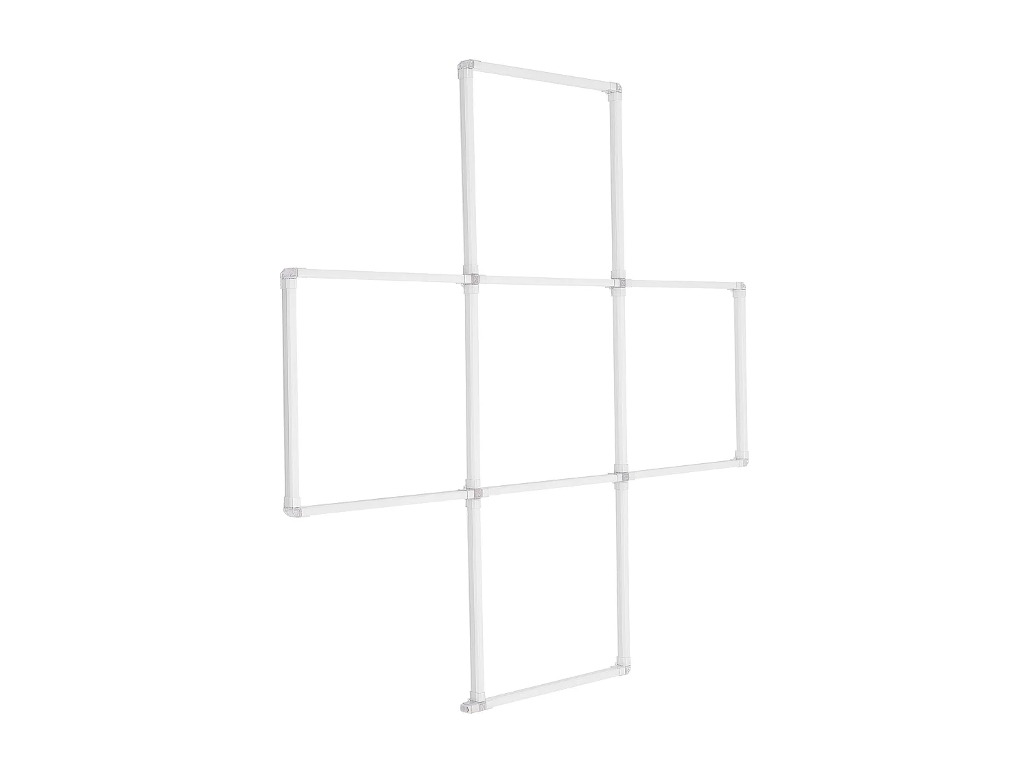 Lampes de Garage SucceBuy Carrées à LED 22 000 lm 5 Grilles pour Éclairage de Détail de Voiture