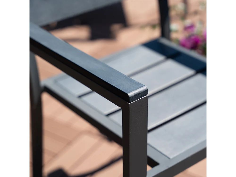 Chaise de jardin de luxe pour la maison MADERA Quantité : 12