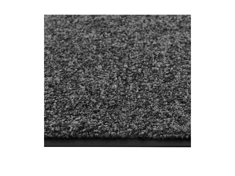 Fußmatte Waschbar Anthrazit 120x180 cm