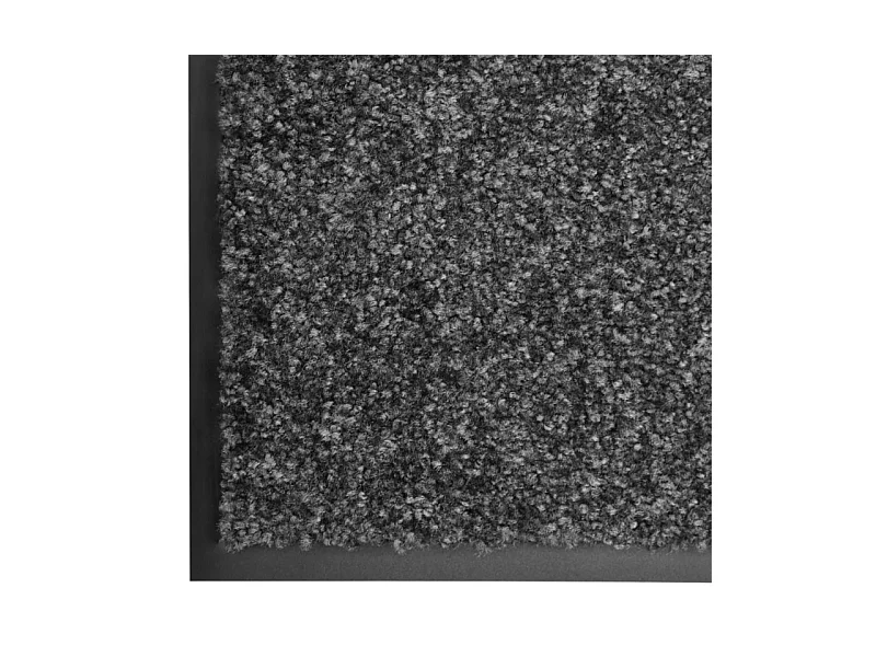 Fußmatte Waschbar Anthrazit 120x180 cm