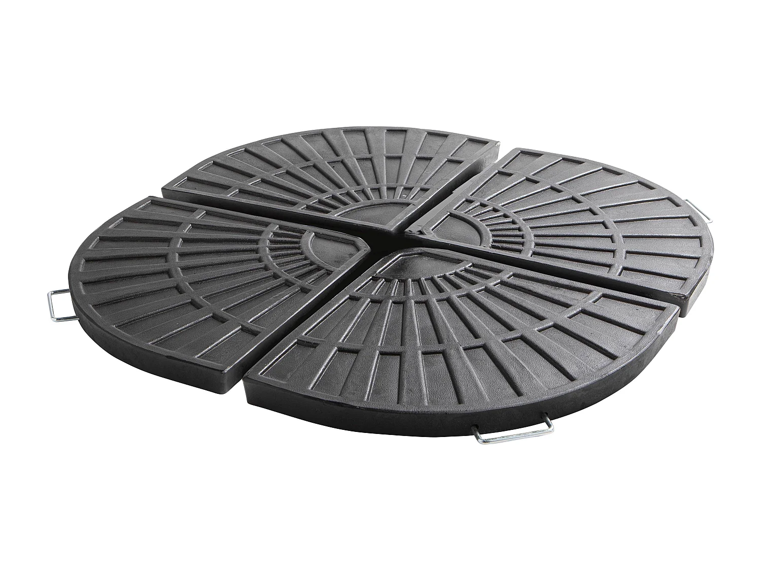 Set van 4 verzwaarde parasoltegels