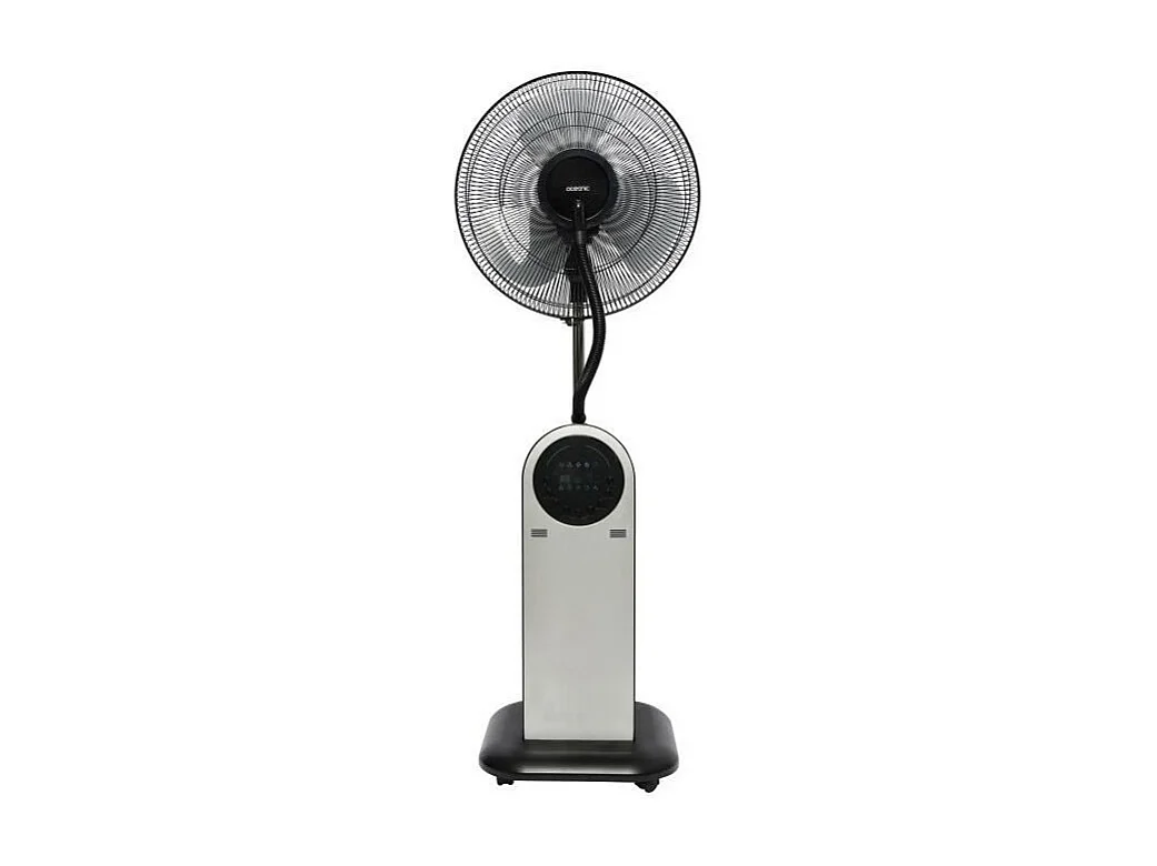 Ventilateur brumisateur sur pied 3 en 1 OCEANIC - Fonction Ioniseur dair - 95W - O40 cm - Affichage LED - Telecommande - Minuter