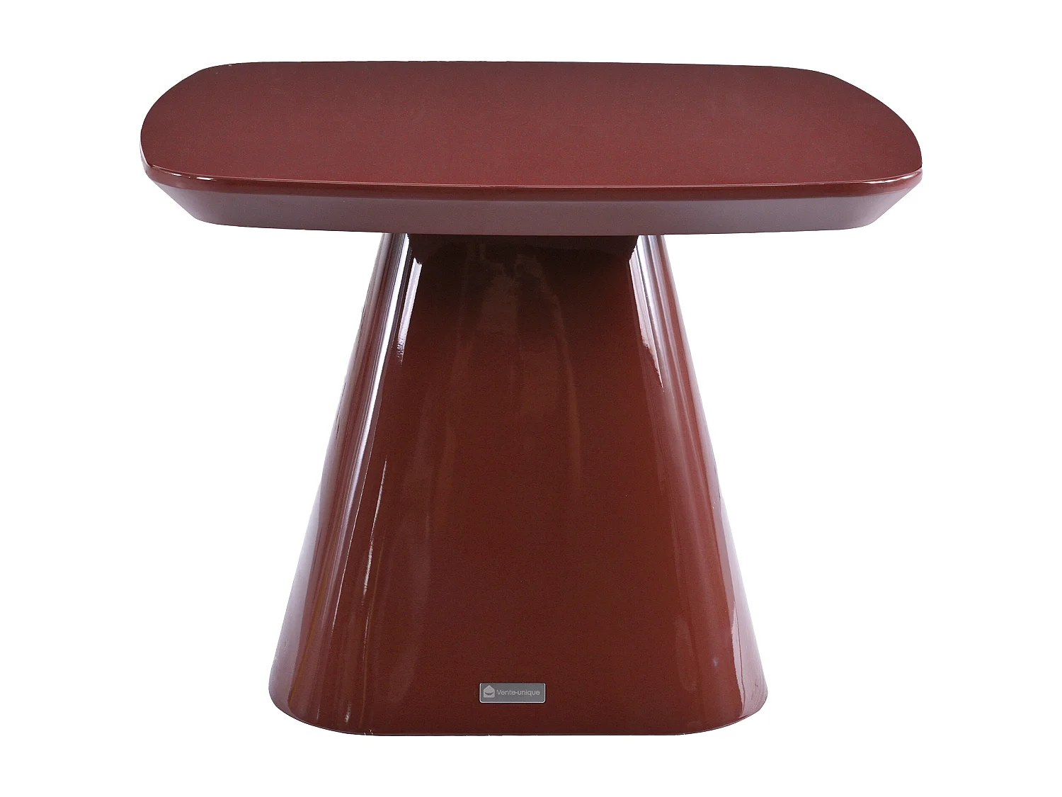Bijzettafel van MDF - Bordeaux gelakt - NATAZA